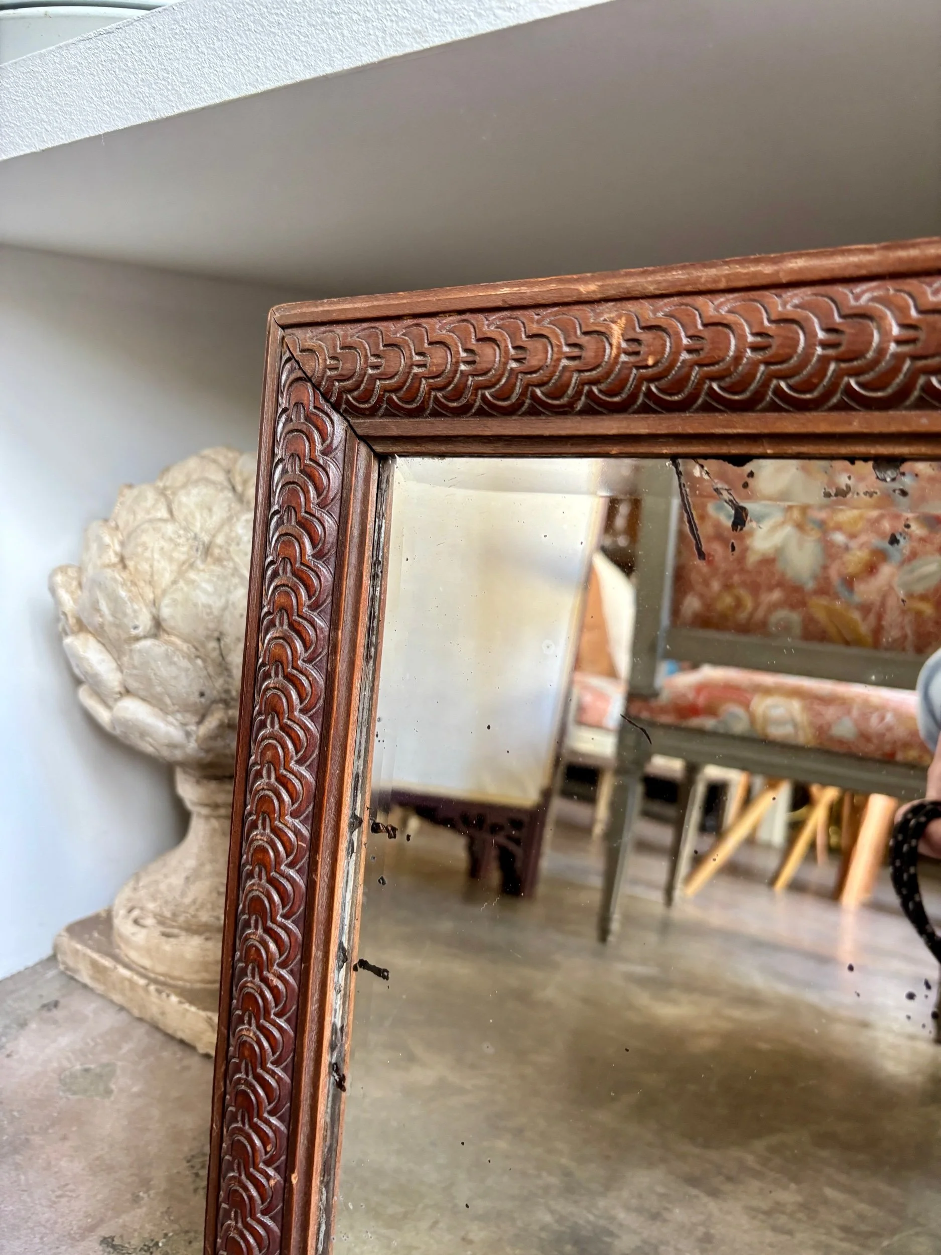 miroir-bois-fonce-moulure-decoration-vintage-axs-design-paris-france