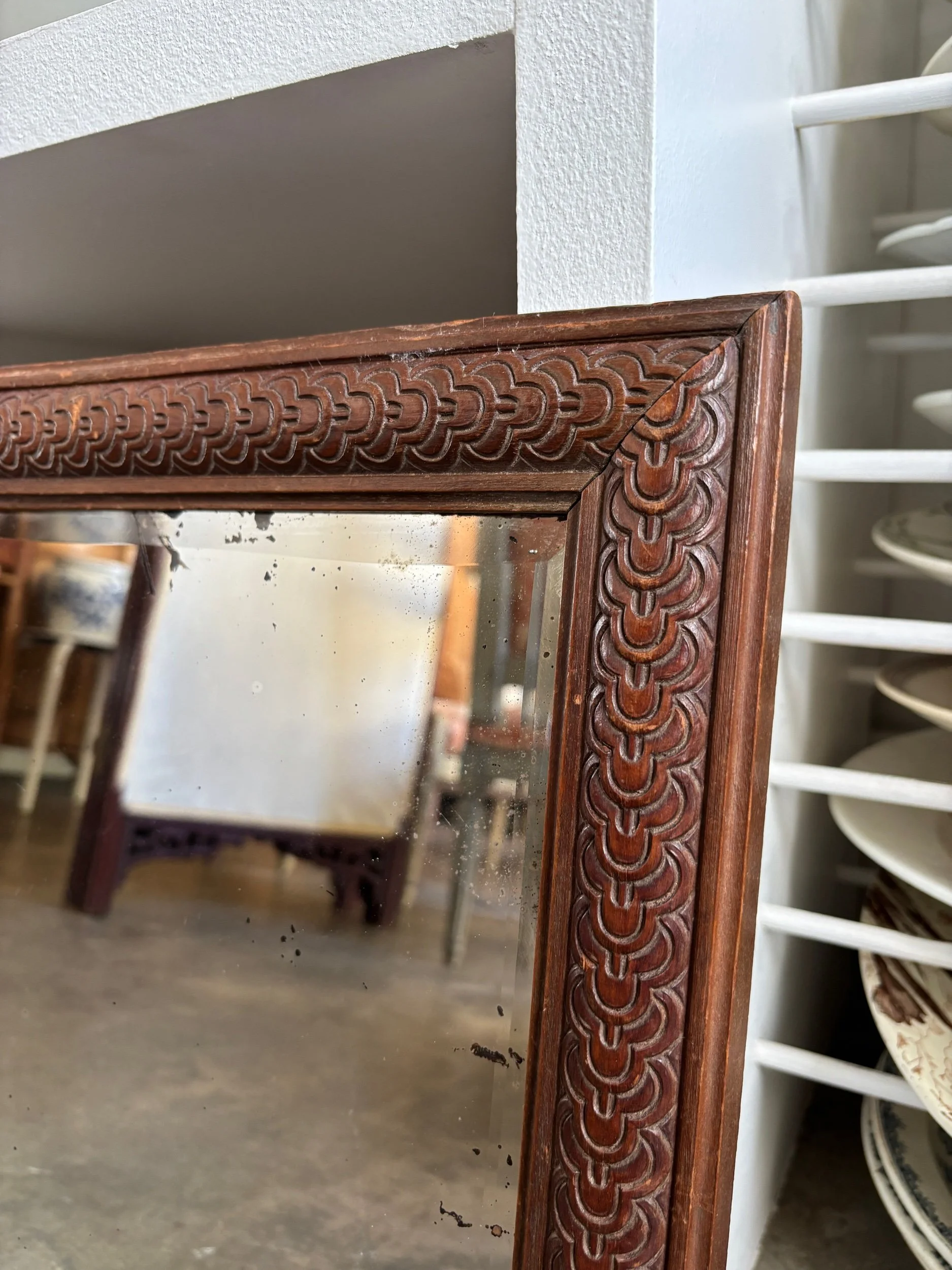 miroir-bois-fonce-moulure-decoration-vintage-axs-design-paris-france