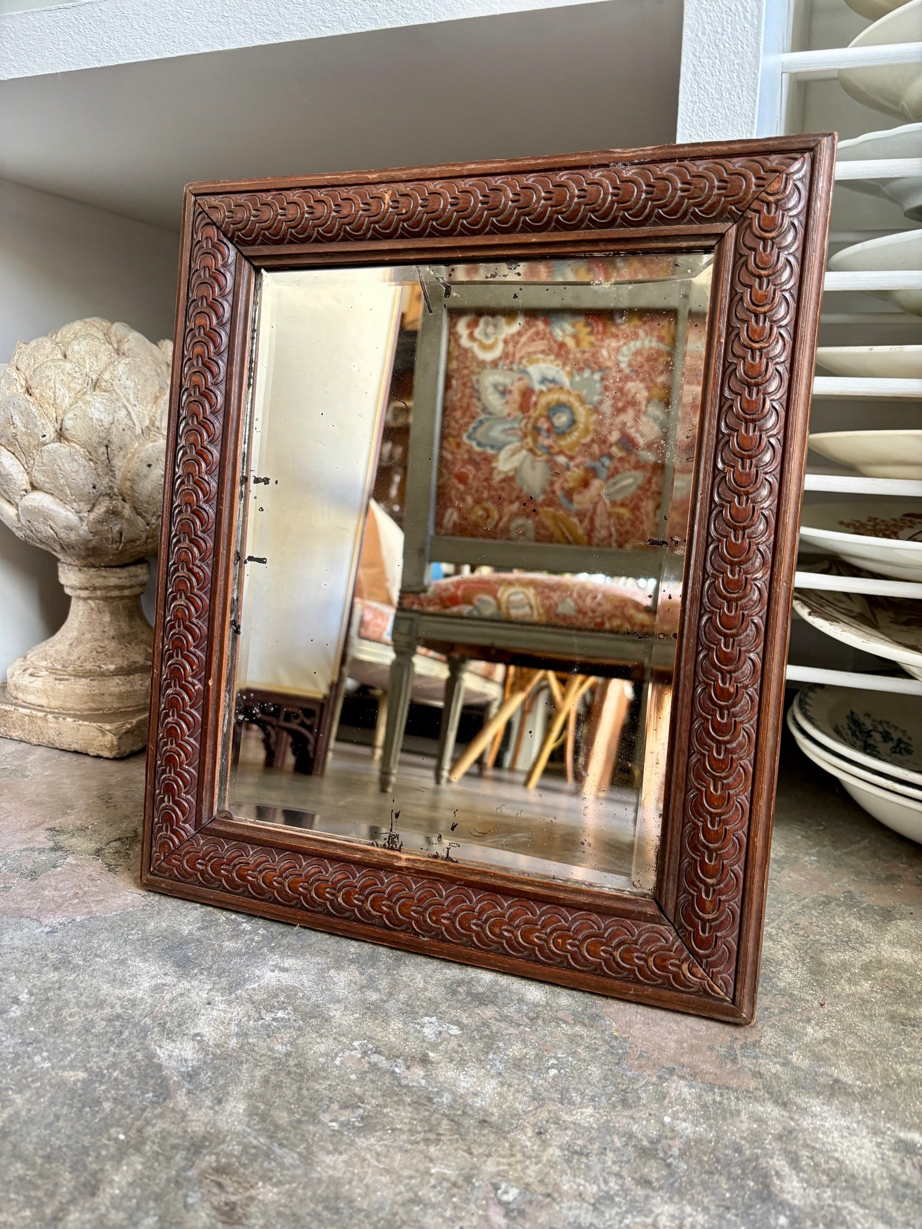miroir-bois-fonce-moulure-decoration-vintage-axs-design-paris-france