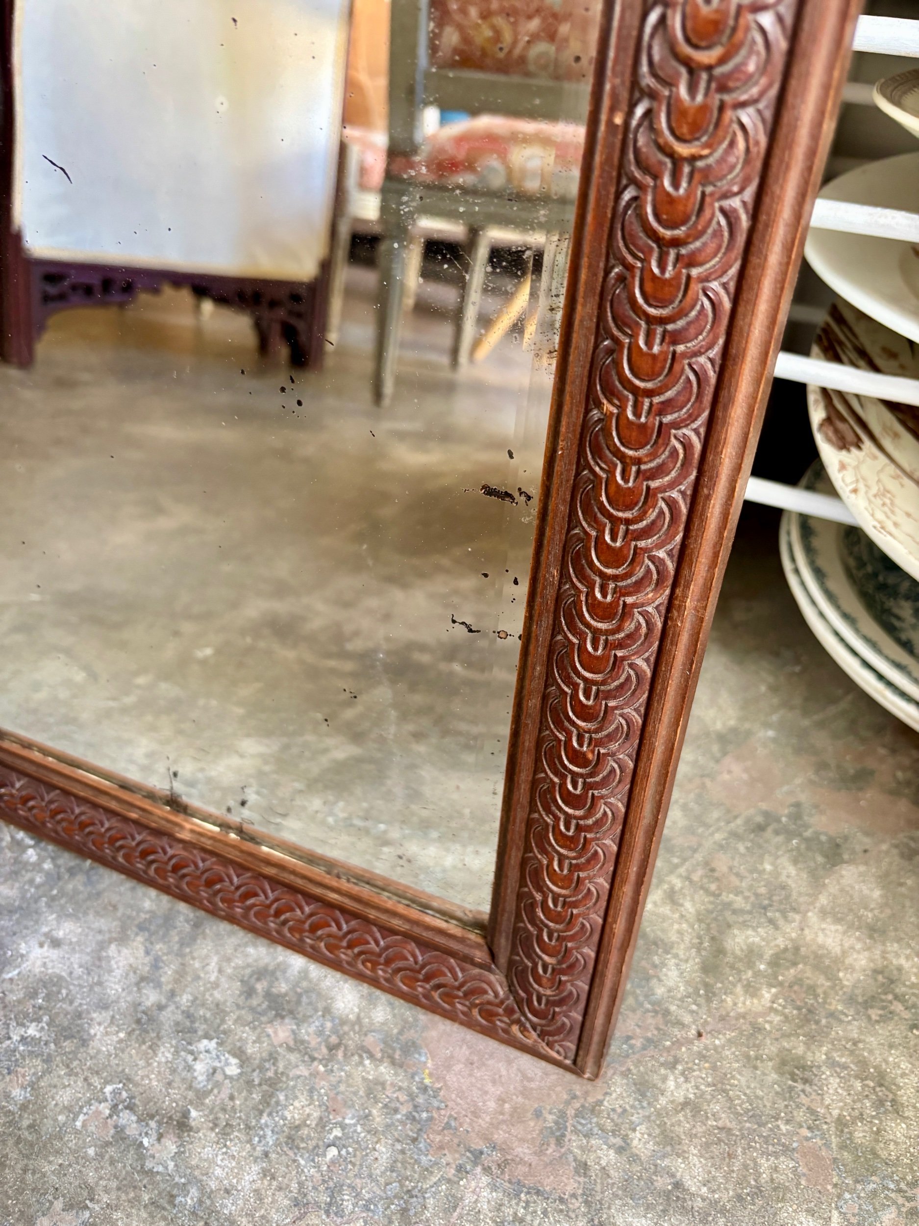 miroir-bois-fonce-moulure-decoration-vintage-axs-design-paris-france