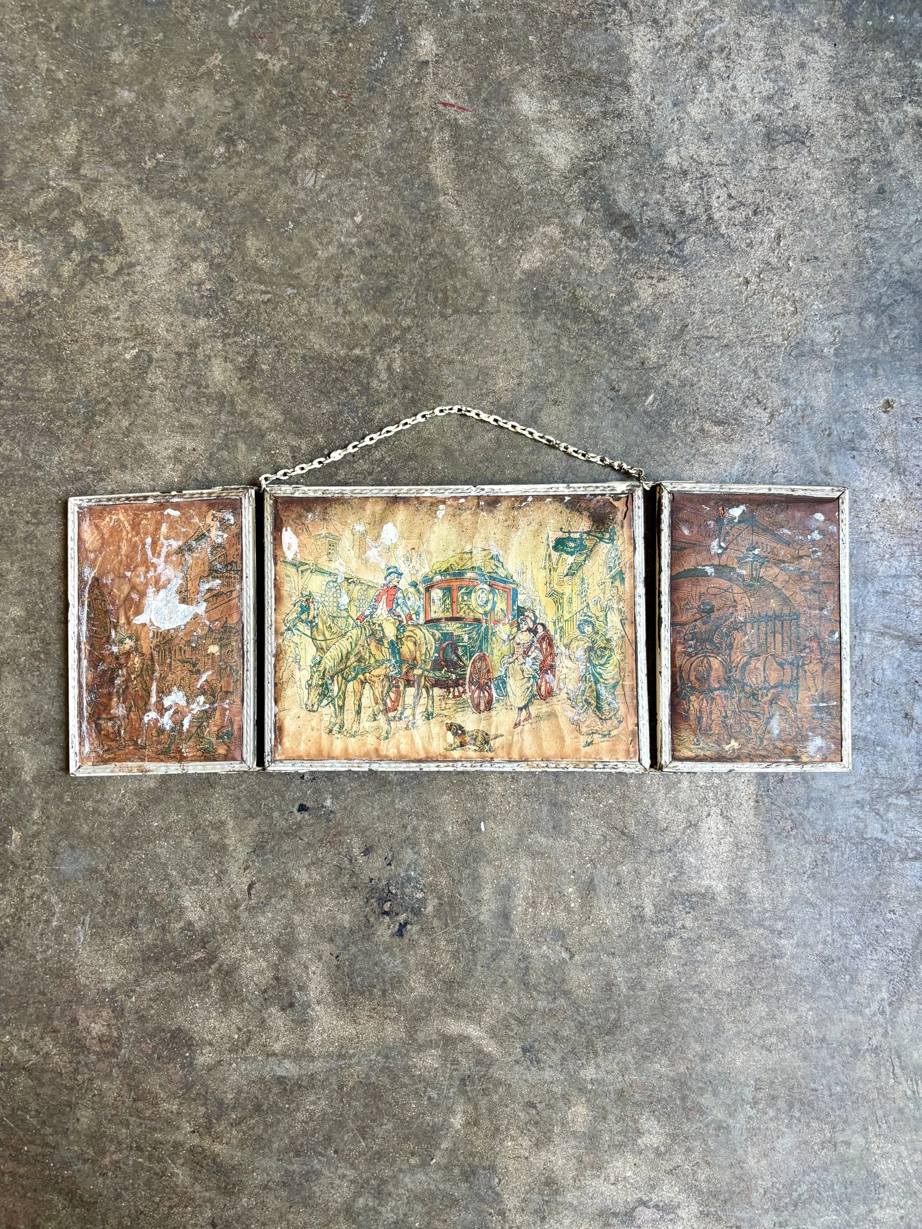 miroir-triptyque-metal-ecru-decoration-vintage-axs-design-paris-france