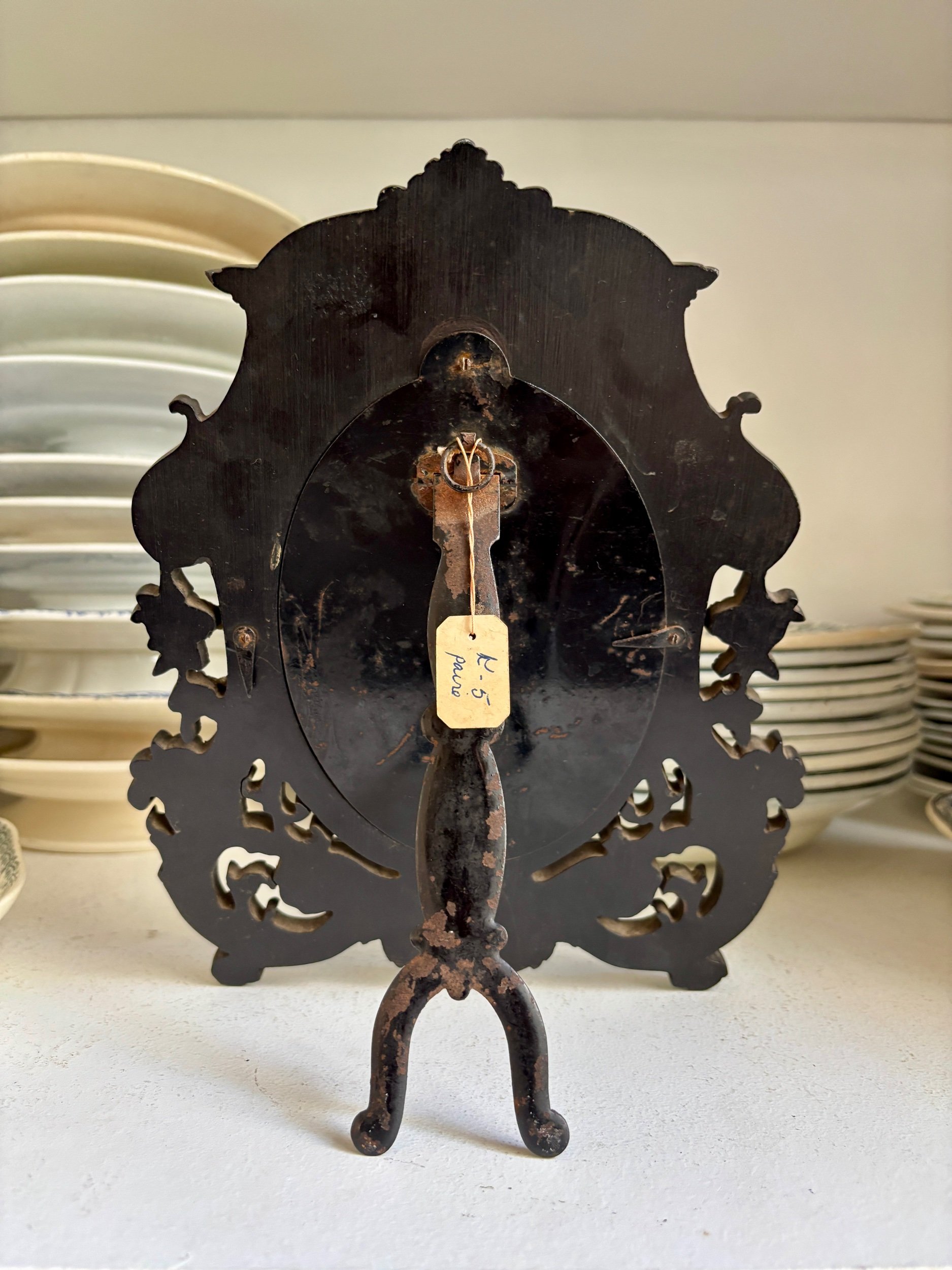 miroir-napoleon-iii-gutta-percha-noir-decoration-antique-vintage-axs-design-paris-france
