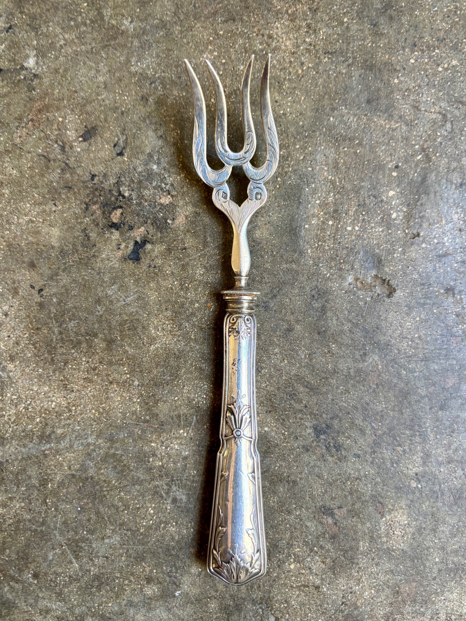 fourchette-mignardise-couvert-service-argent-vaisselle-vintage-axs-design-paris-france