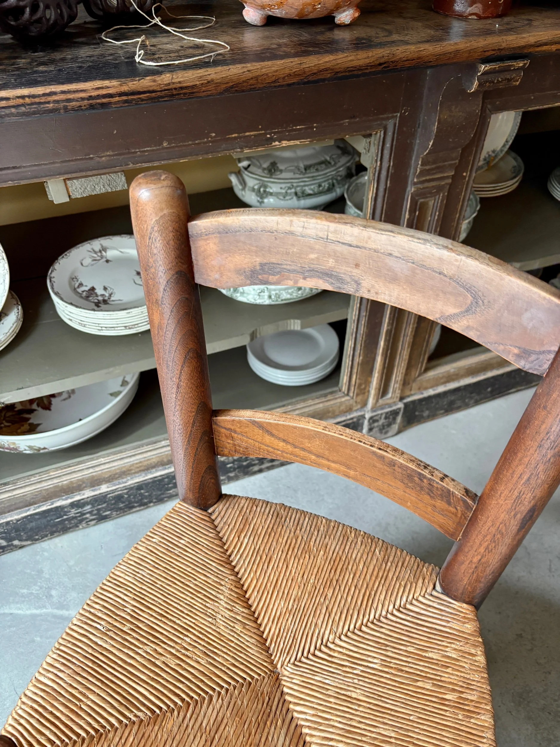 chaise-provencale-bois-paille-assise-vintage-axs-design-paris-france