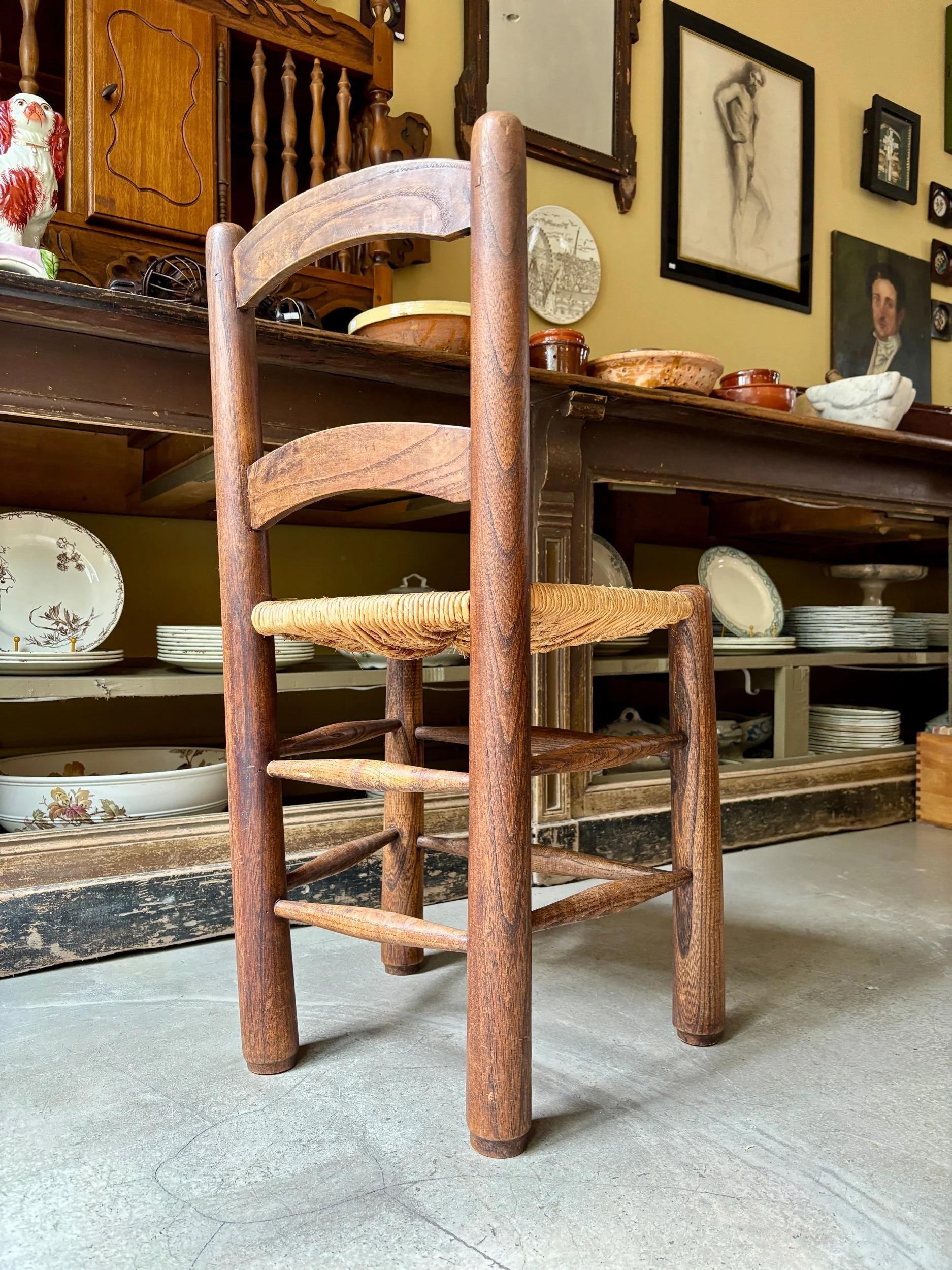 chaise-provencale-bois-paille-assise-vintage-axs-design-paris-france