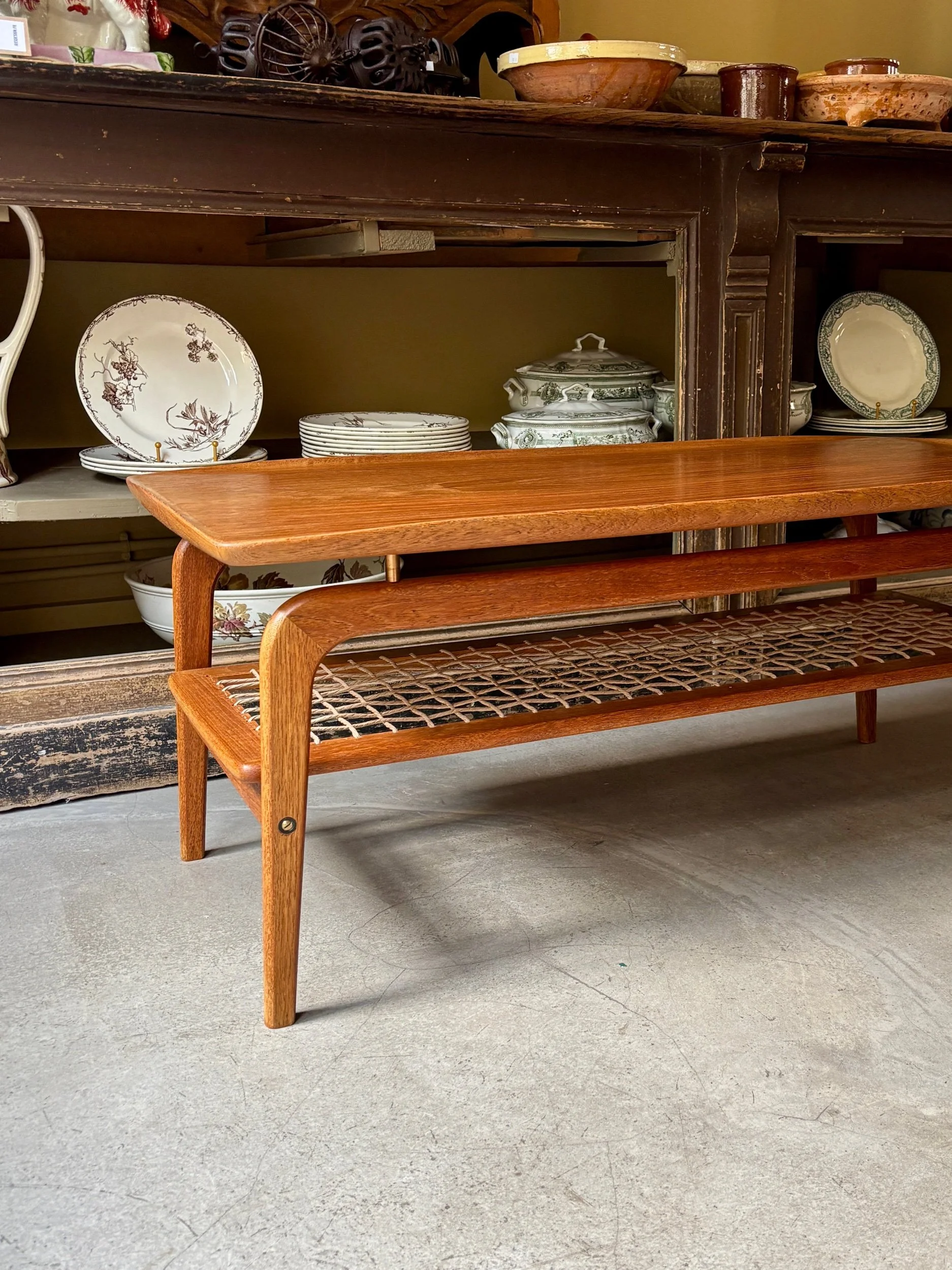 table-basse-scandinave-teck-corde-arne-hovmand-olsen-meuble-vintage-axs-design-paris-france