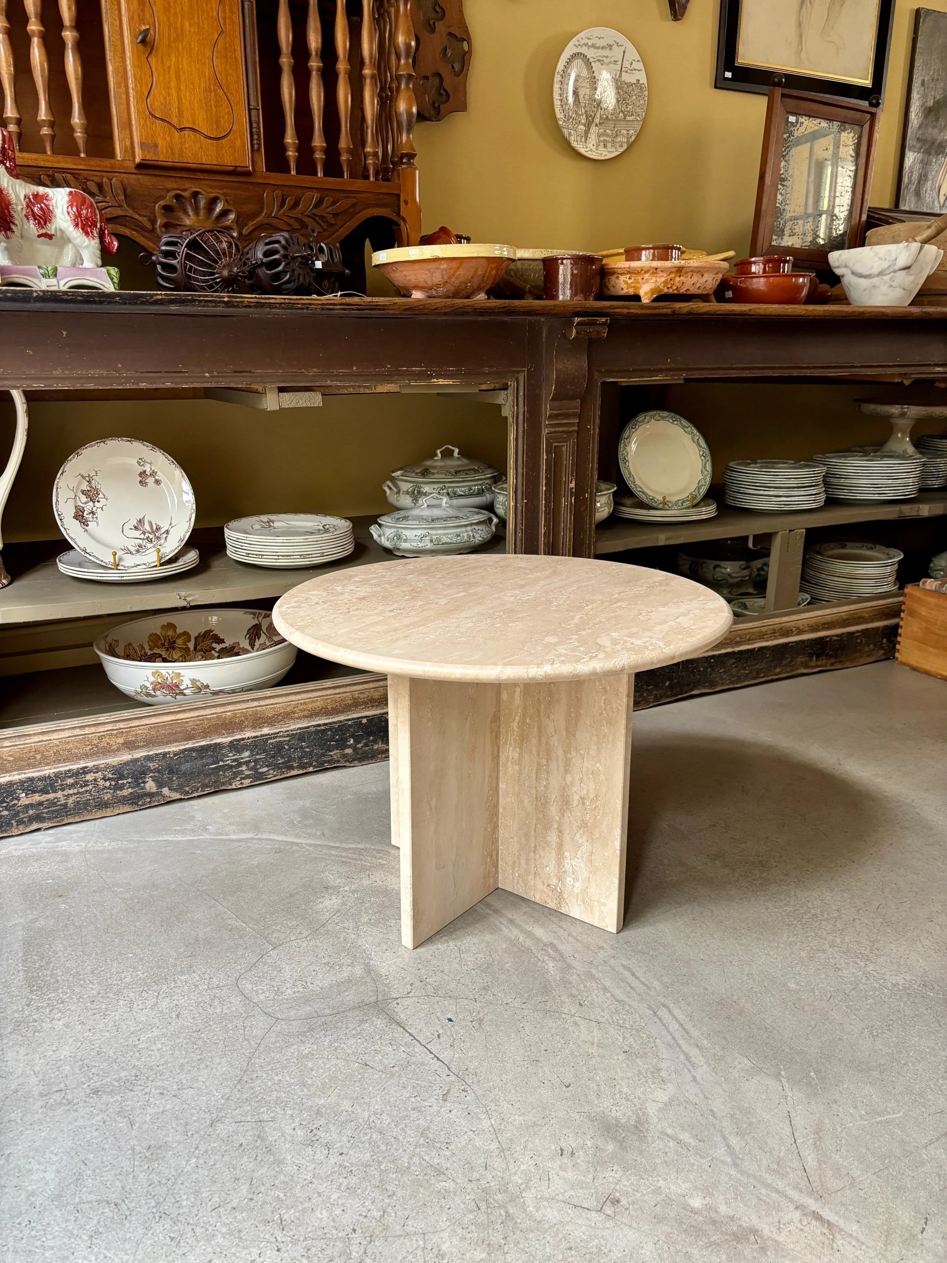 table-appoint-basse-travertin-beige-meuble-vintage-axs-design-paris-france