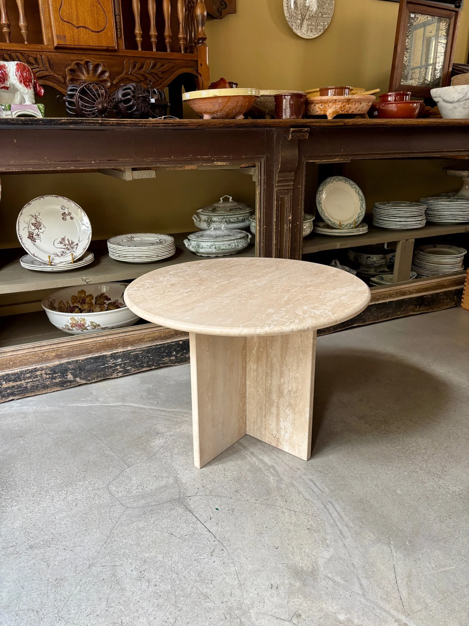 table-appoint-basse-travertin-beige-meuble-vintage-axs-design-paris-france