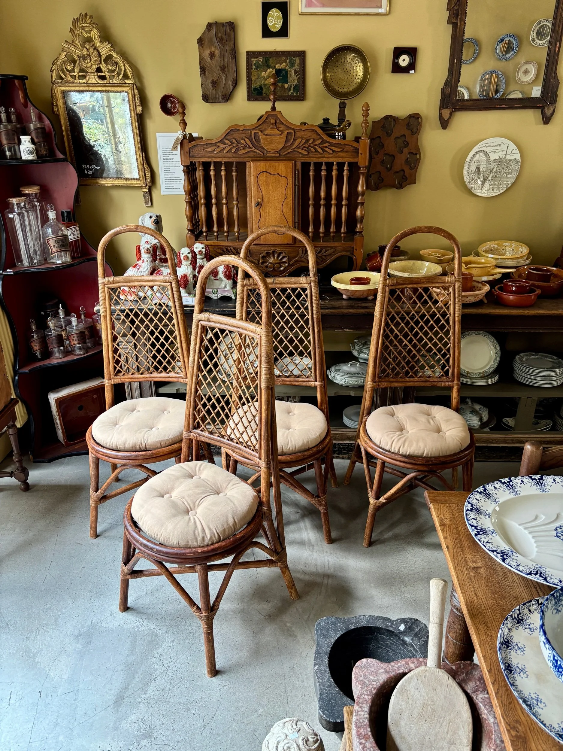 4-chaises-rotin-bambou-assise-vintage-axs-design-paris-france