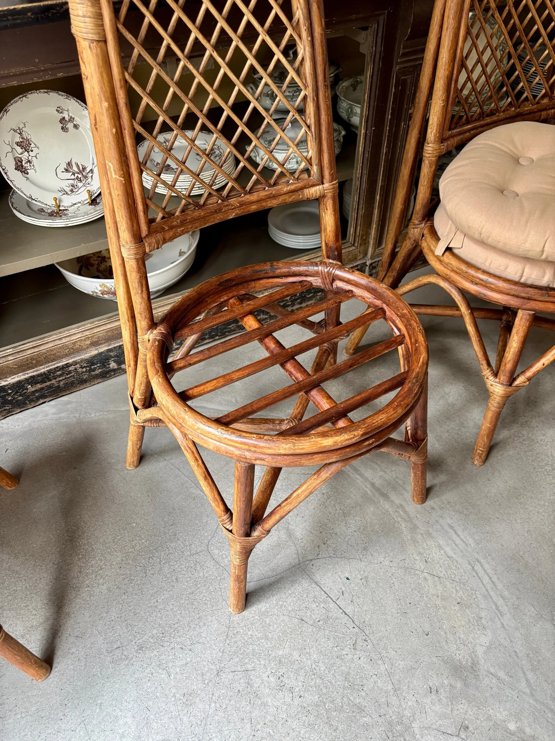 4-chaises-rotin-bambou-assise-vintage-axs-design-paris-france
