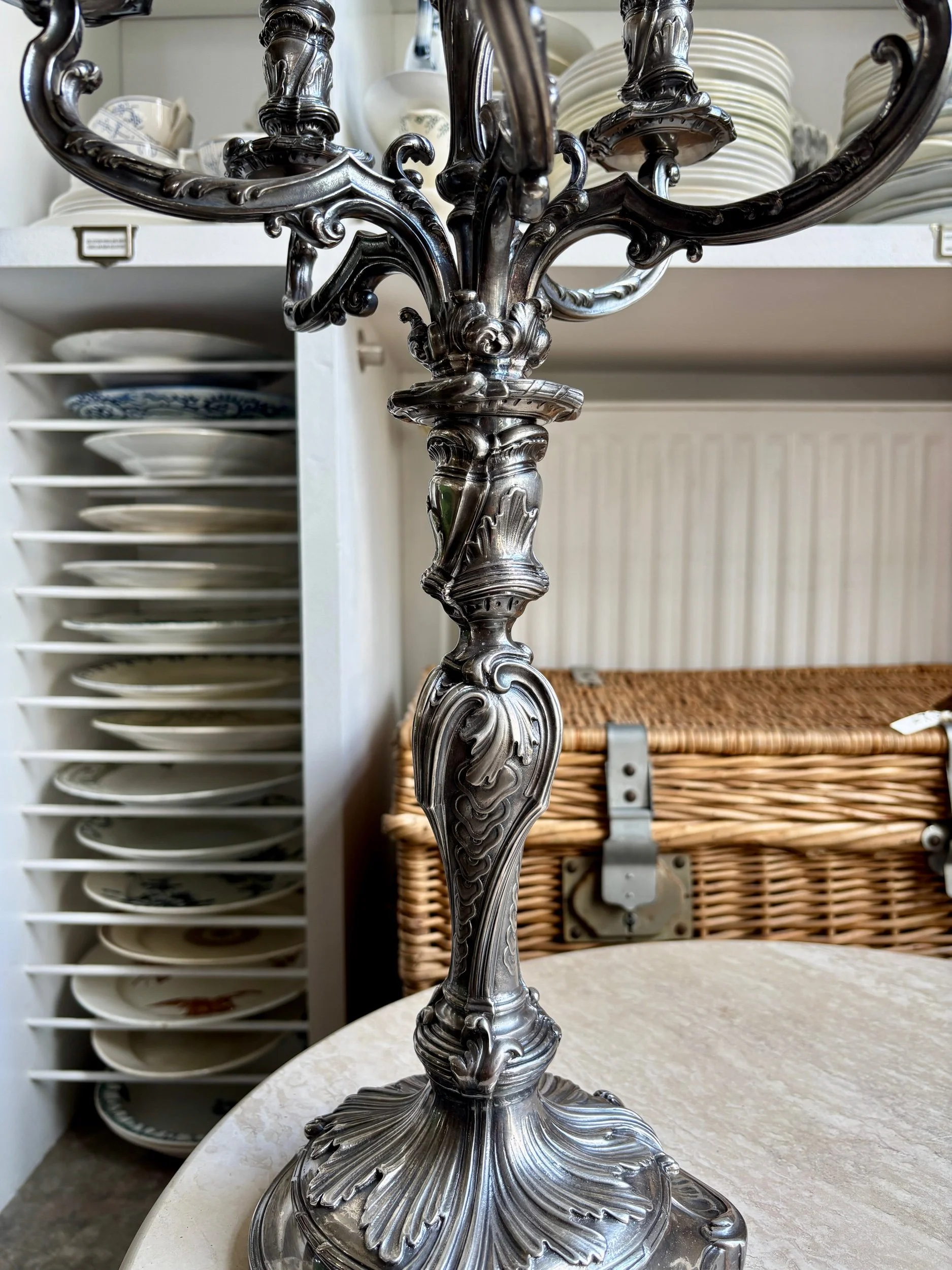 flambeau-chandelier-christofle-metal-argente-decoration-vintage-axs-design-paris-france