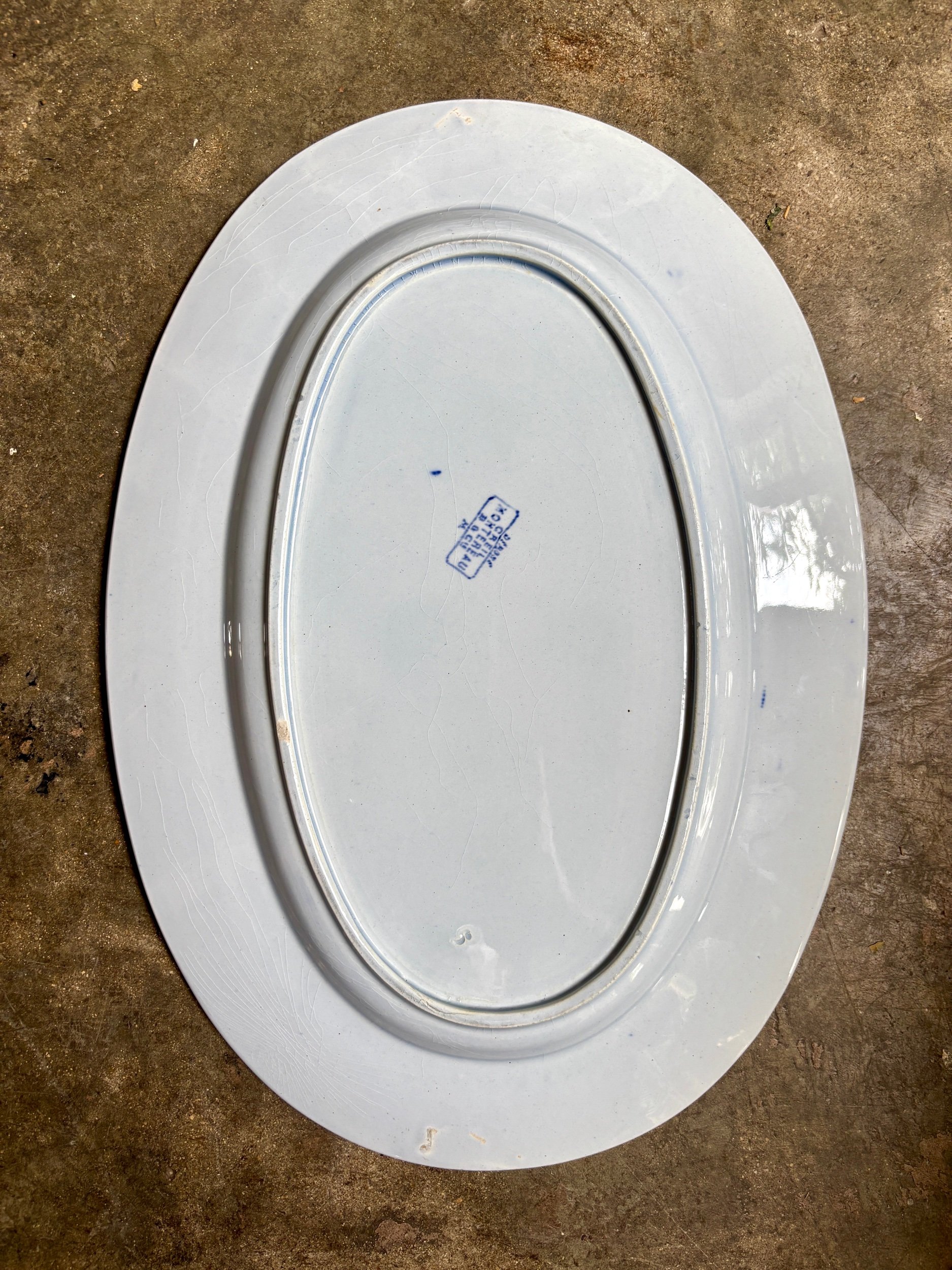 grand-plat-ovale-creil-montereau-japon-monet-bleu-vaisselle-vintage-axs-design-paris-france