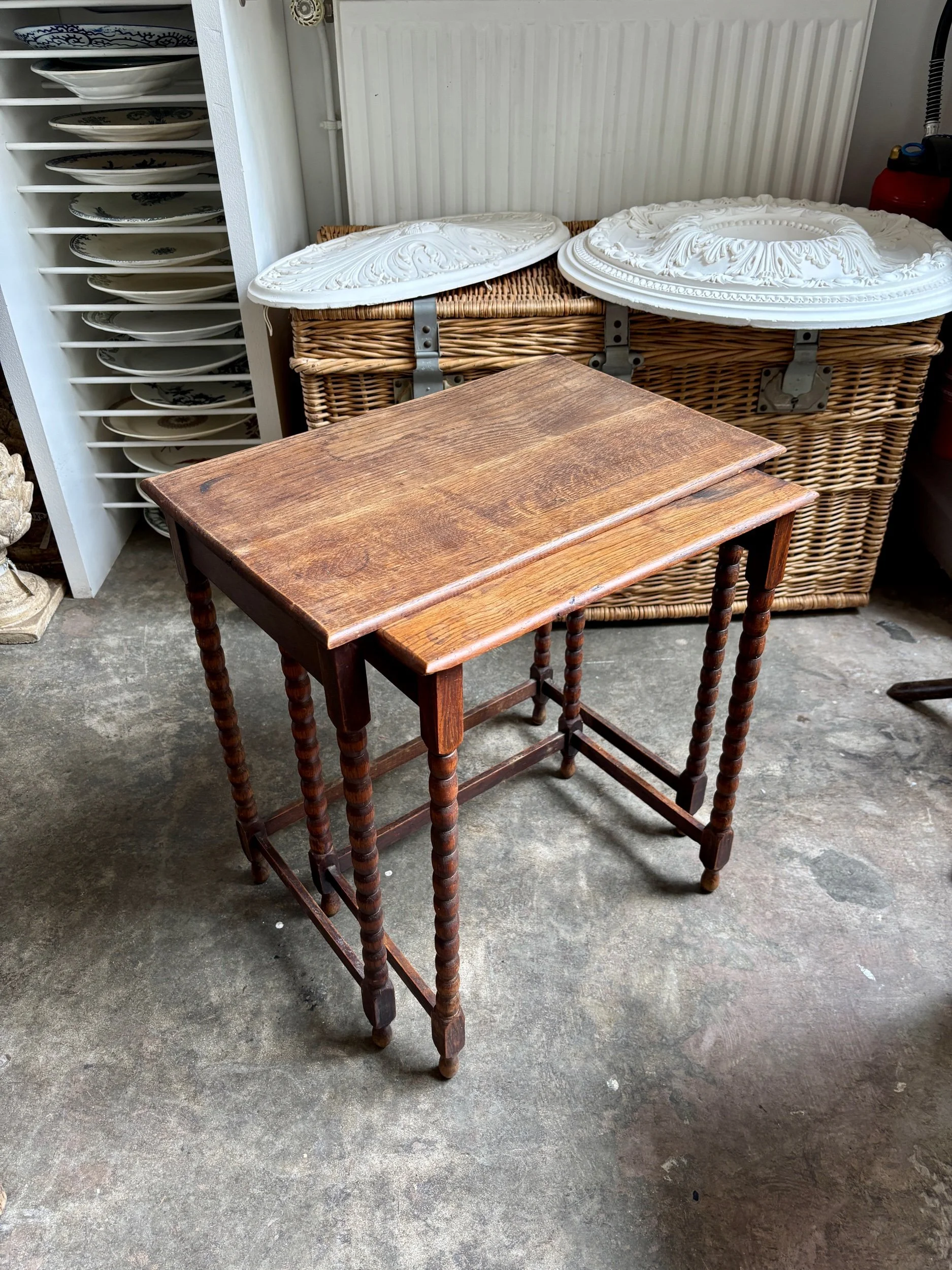 2-tables-gigognes-appoint-bois-chene-mobilier-vintage-axs-design-paris-france
