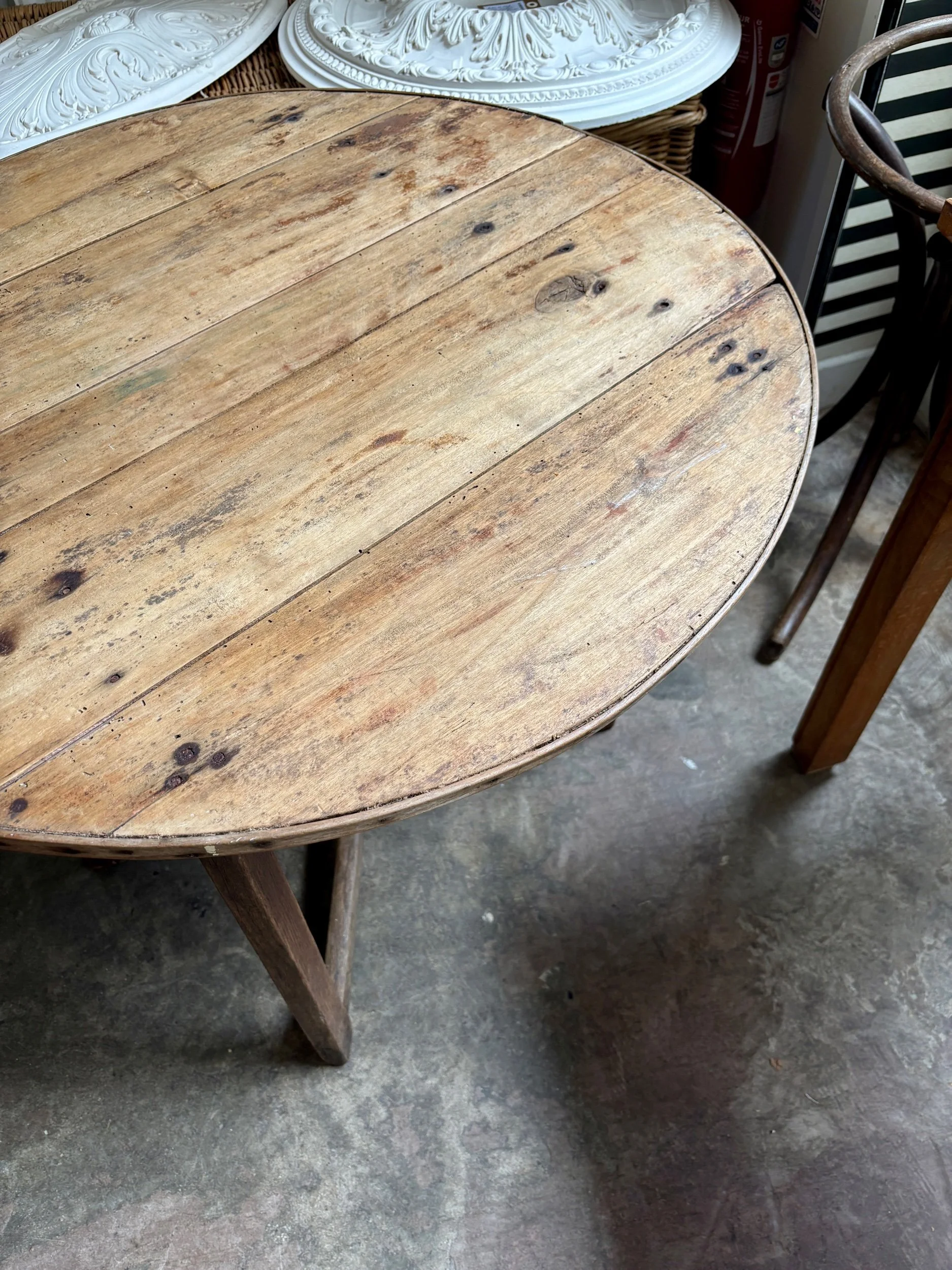 table-appoint-rond-bois-mobilier-vintage-axs-design-paris-france
