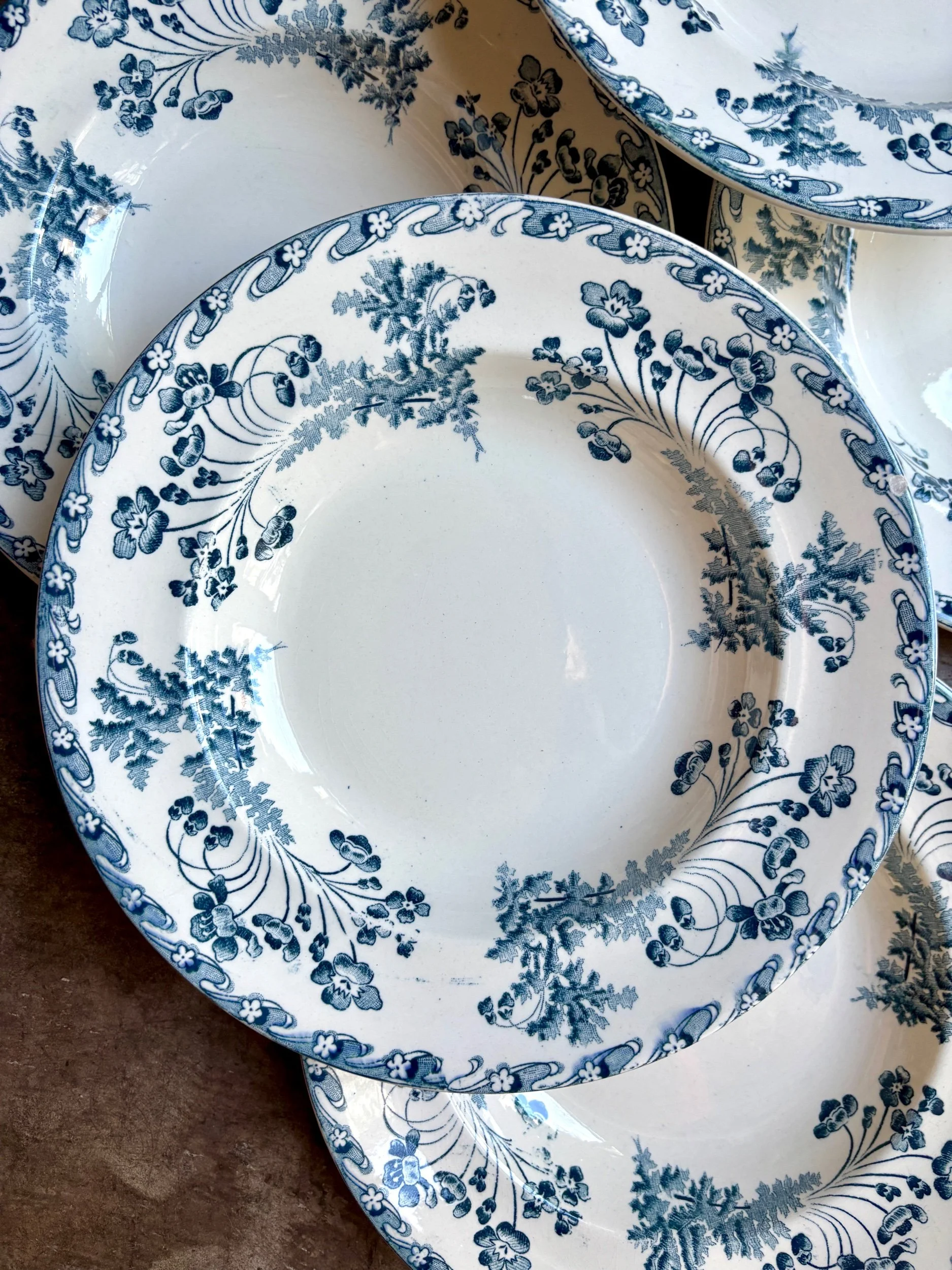 assiettes-creuses-longwy-chartres-terre-fer-bleu-vaisselle-vintage-axs-design-paris-france