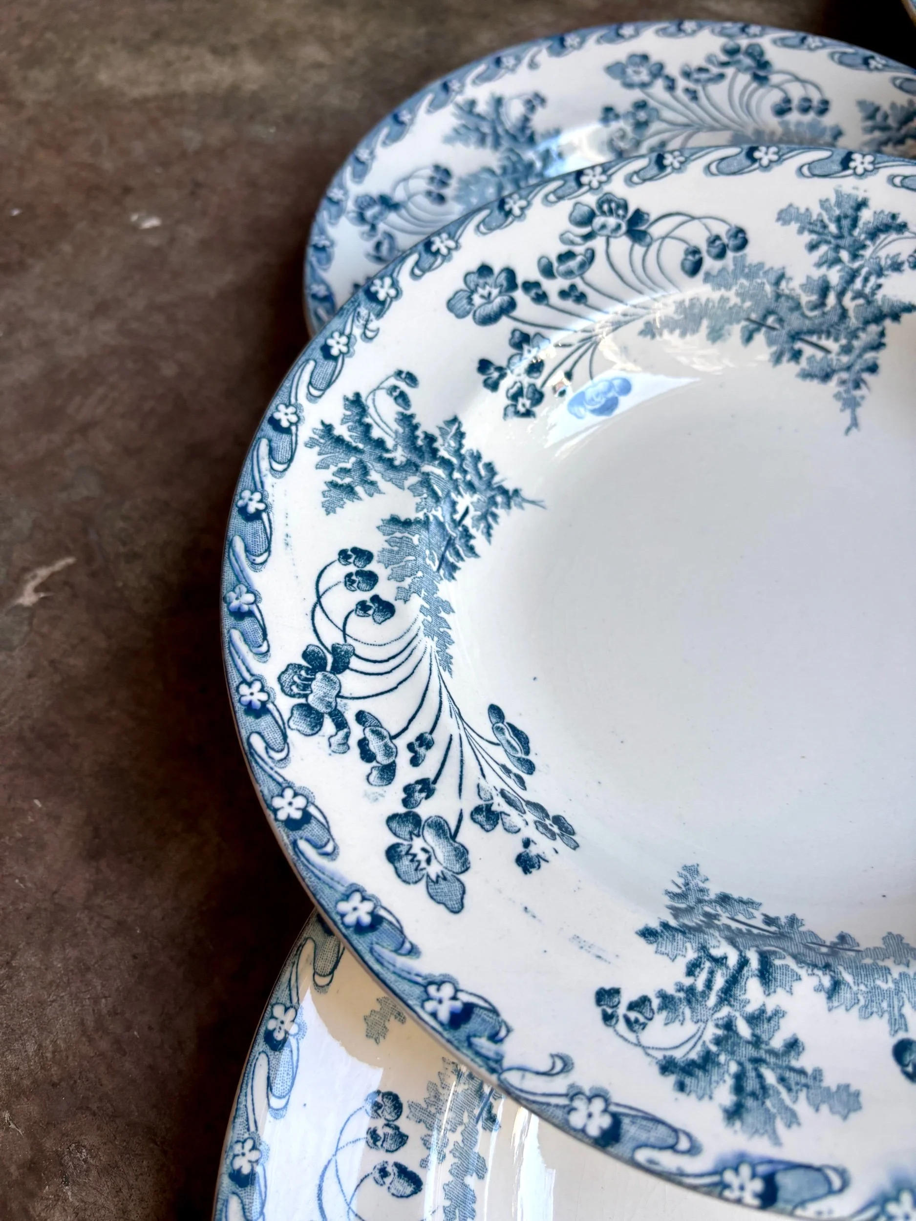 assiettes-creuses-longwy-chartres-terre-fer-bleu-vaisselle-vintage-axs-design-paris-france