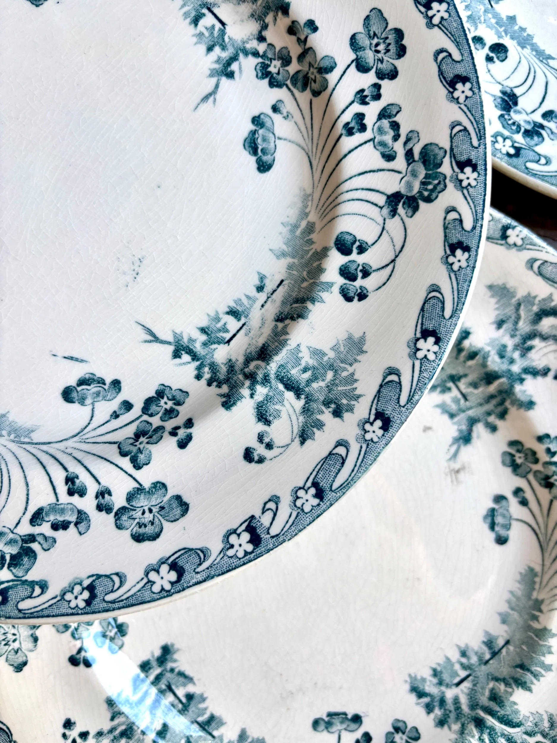 assiettes-plates-longwy-chartres-terre-fer-bleu-vaisselle-vintage-axs-design-paris-france
