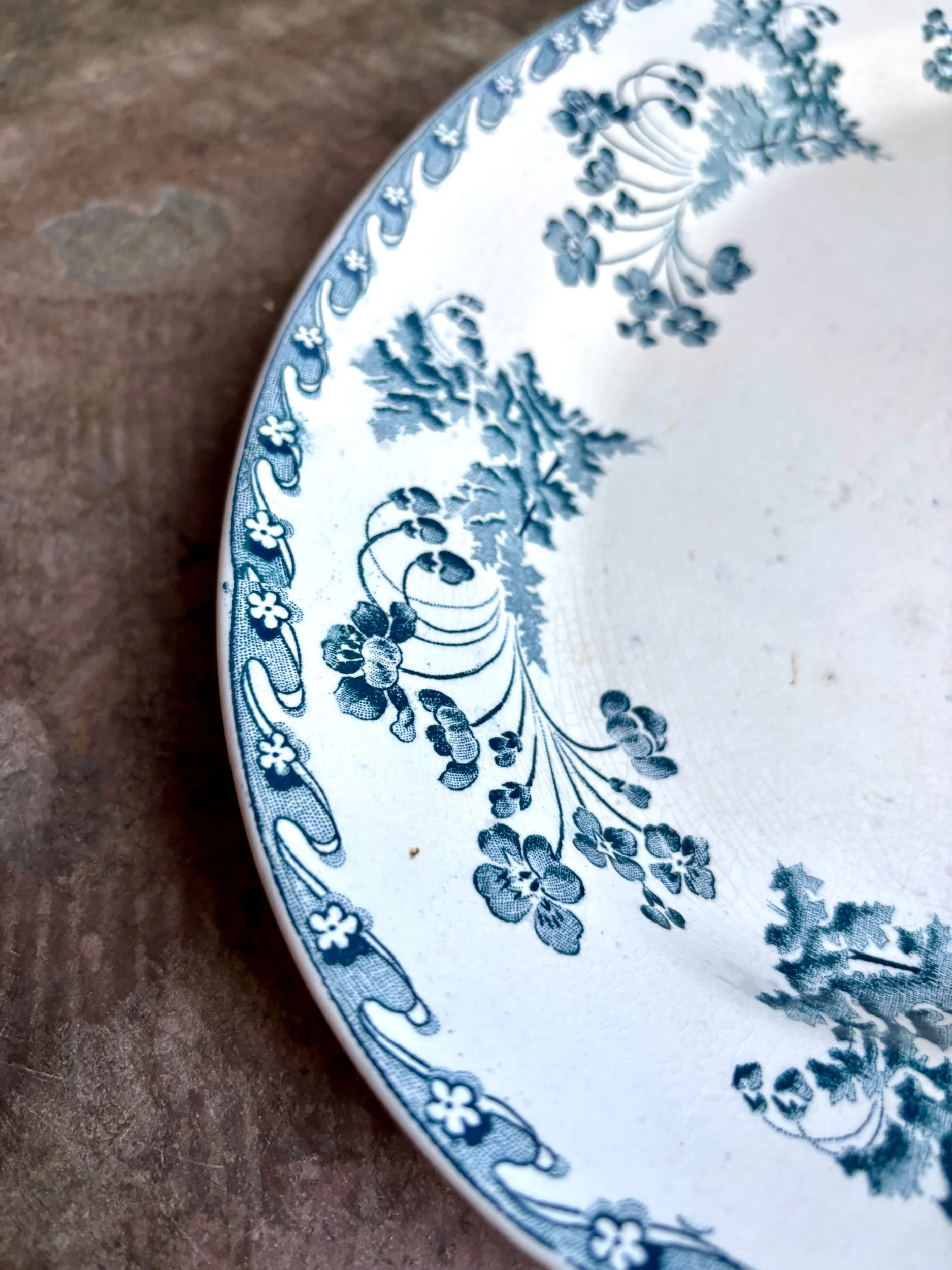 plat-ovale-longwy-chartres-terre-fer-bleu-vaisselle-vintage-axs-design-paris-france