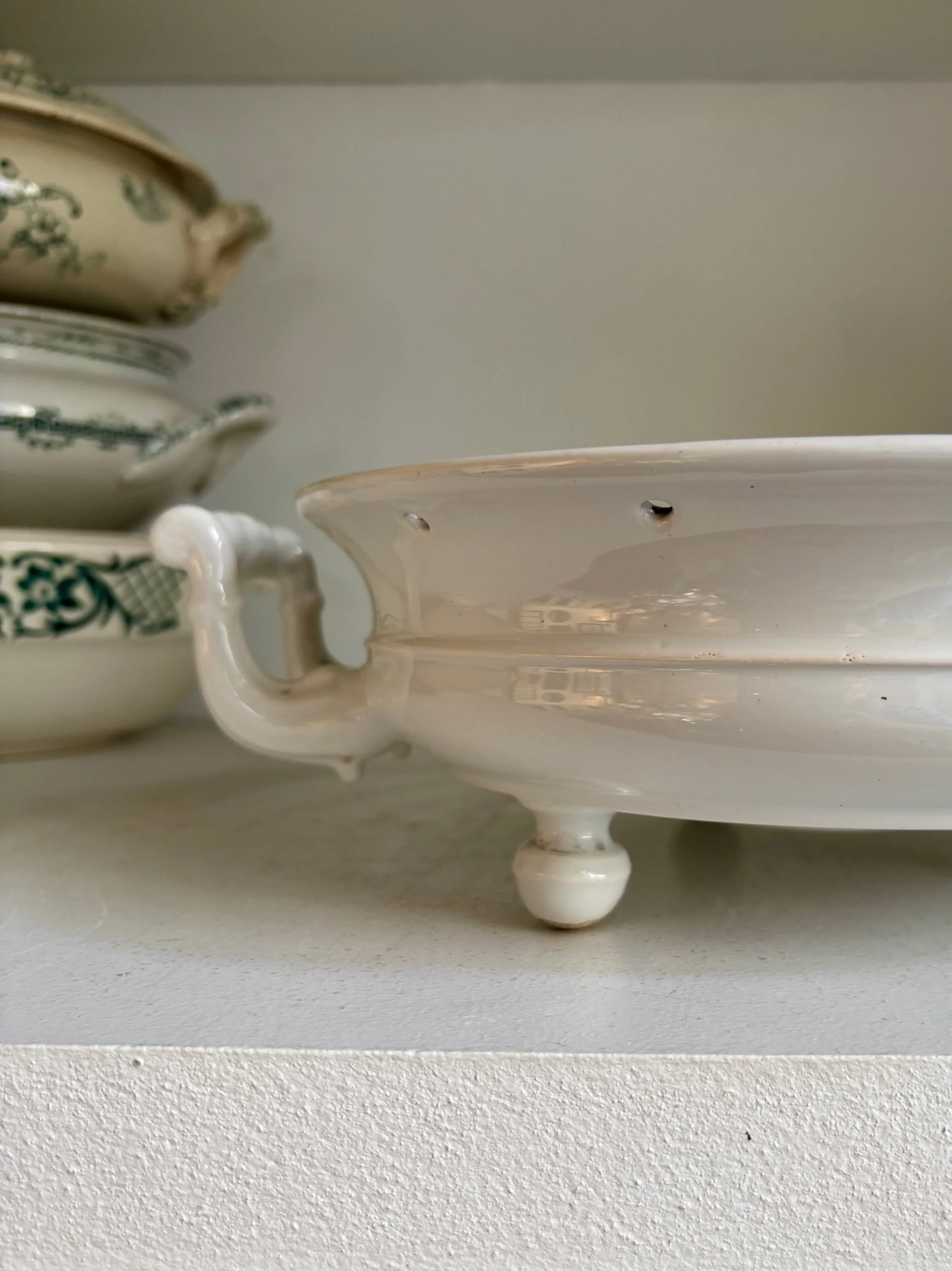 rechaud-passoire-faience-blanc-vaisselle-vintage-axs-design-paris-france