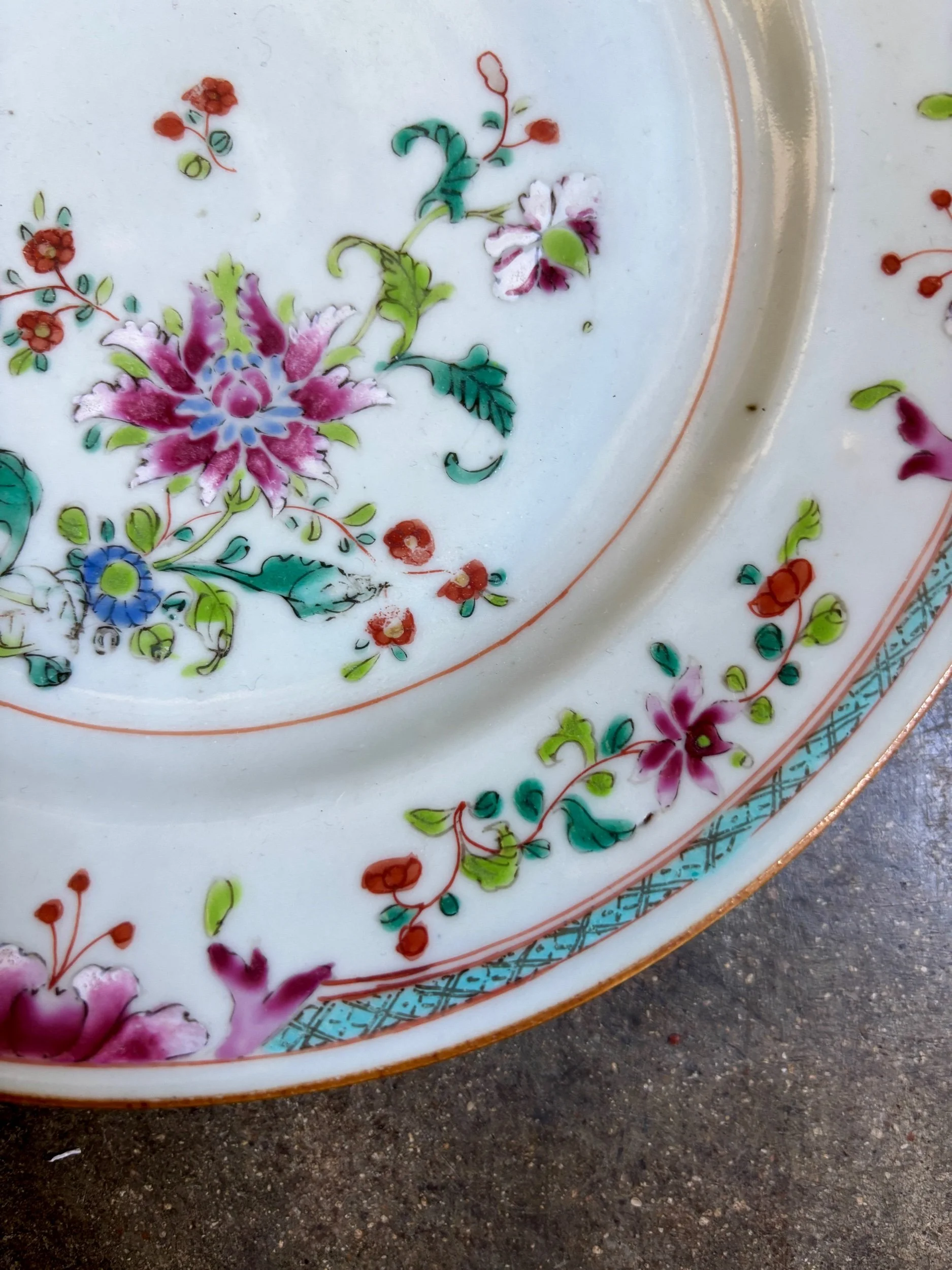 assiette-creuse-compagnie-indes-11-porcelaine-fleurs-vaisselle-vintage-axs-design-paris-france