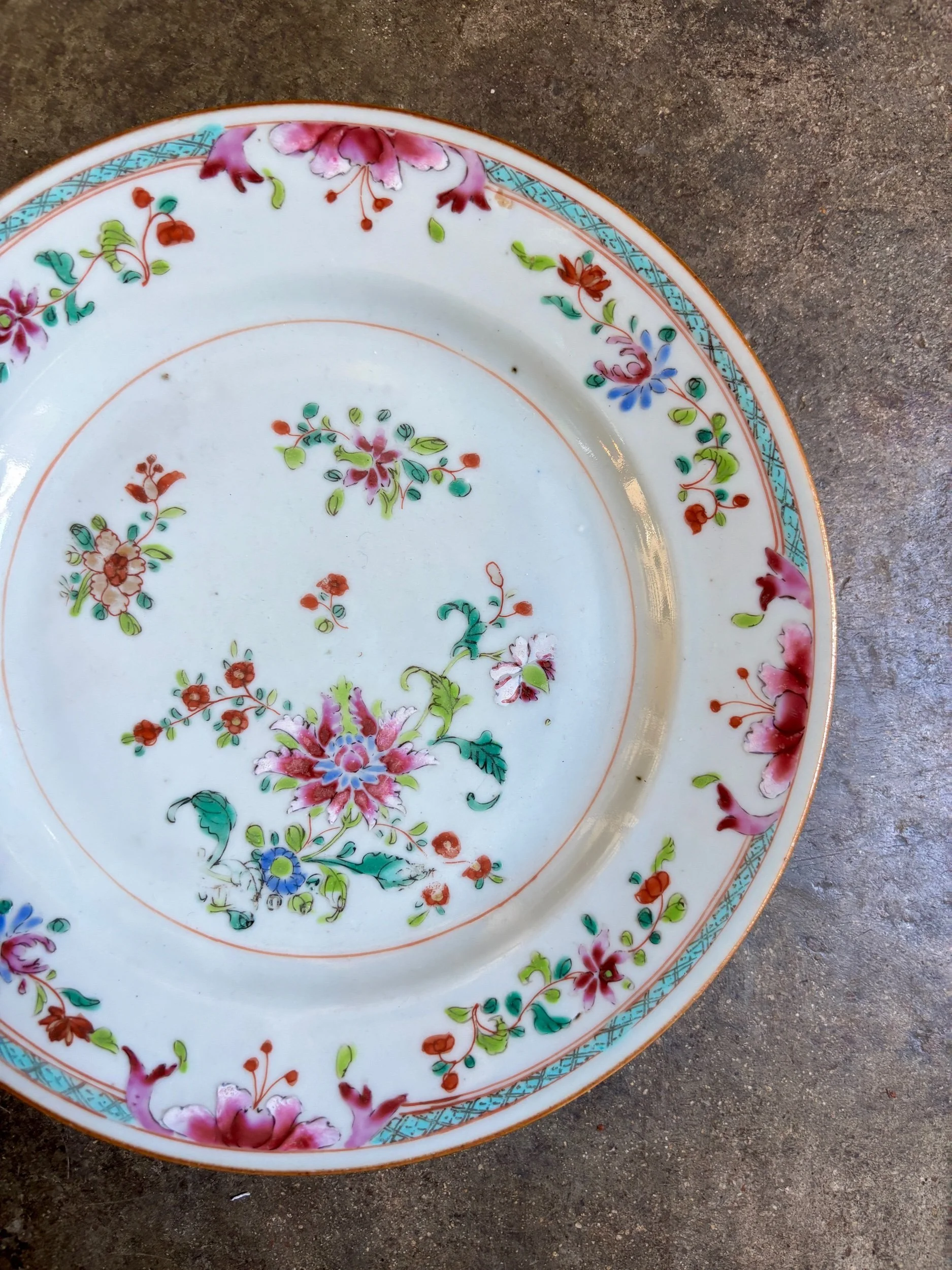 Assiette creuse Compagnie des Indes n°11