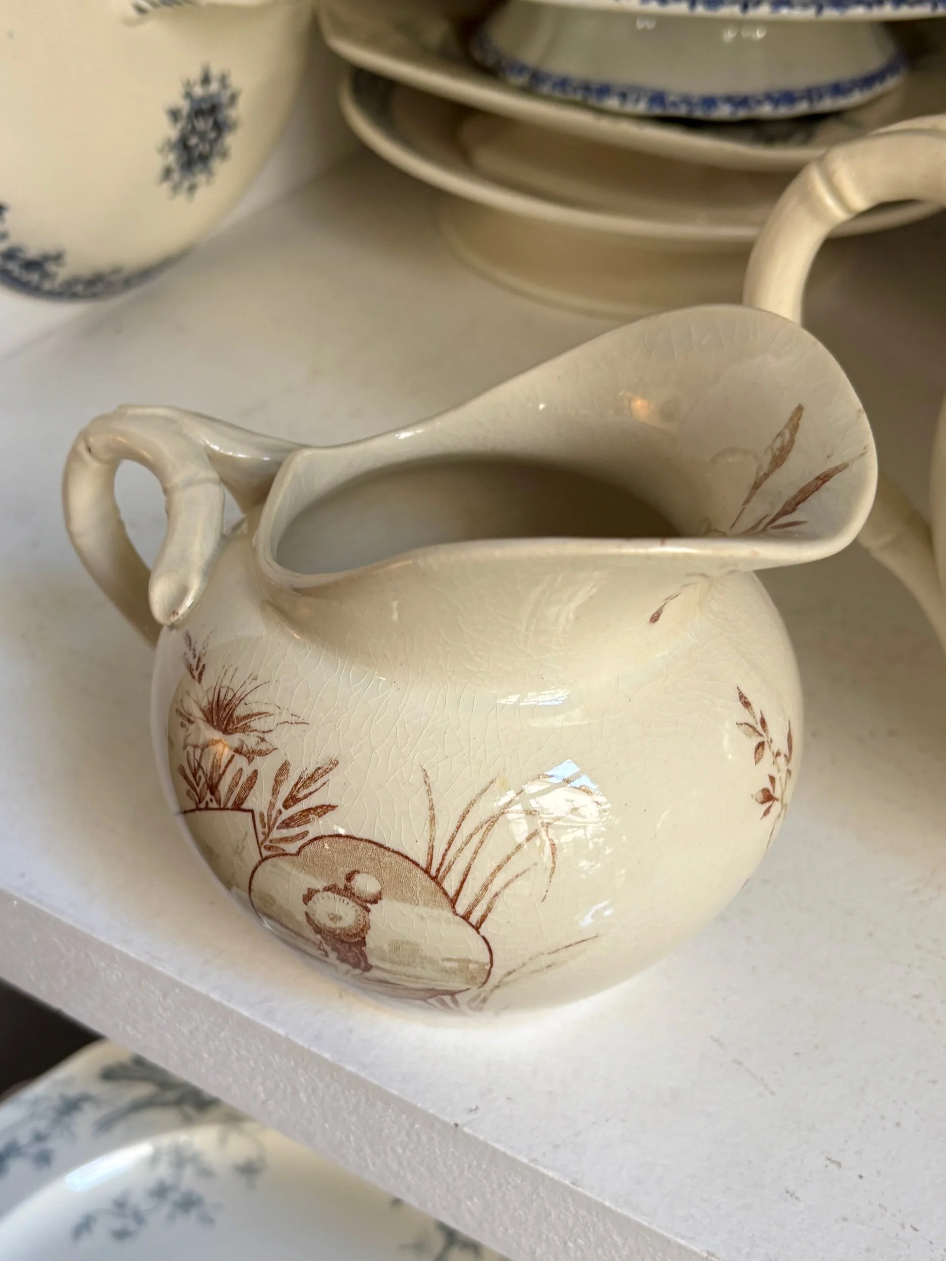 service-the-cafe-3-pieces-terre-de-fer-marron-luneville-vaisselle-vintage-axs-design-paris-france