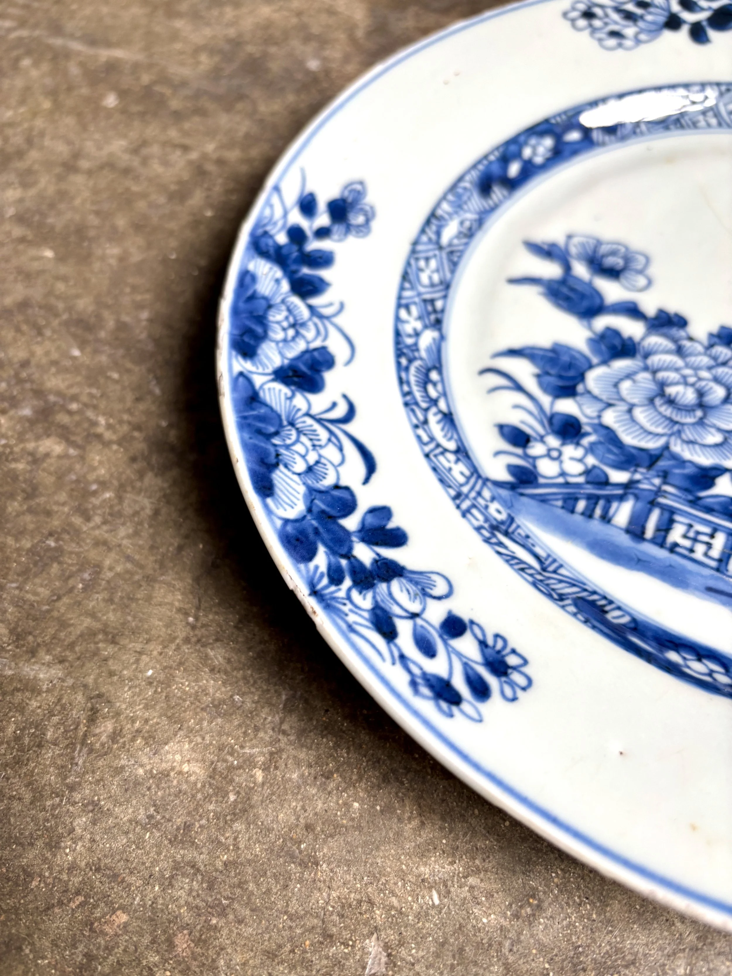 assiette-plate-2-compagnie-des-indes-porcelaine-bleu-vaisselle-vintage-antique-axs-design-paris-france