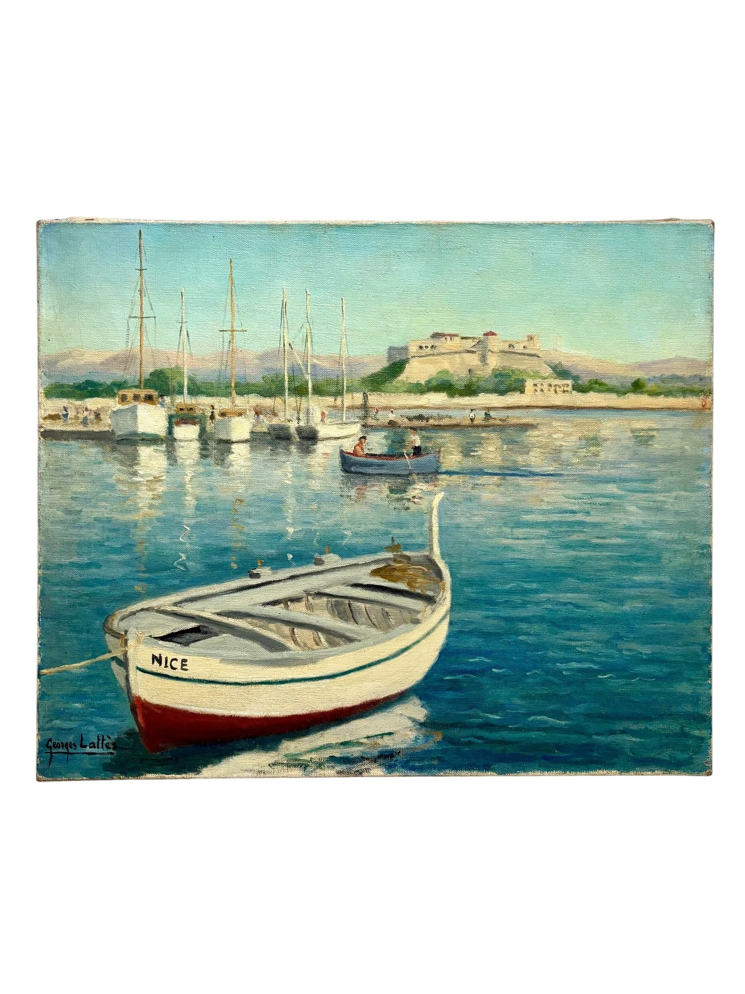peinture-huile-toile-54-georges-lattes-art-moderne-axs-design-paris-france