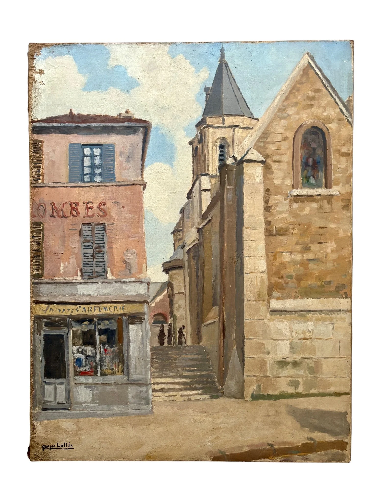 peinture-huile-toile-87-georges-lattes-art-moderne-axs-design-paris-france