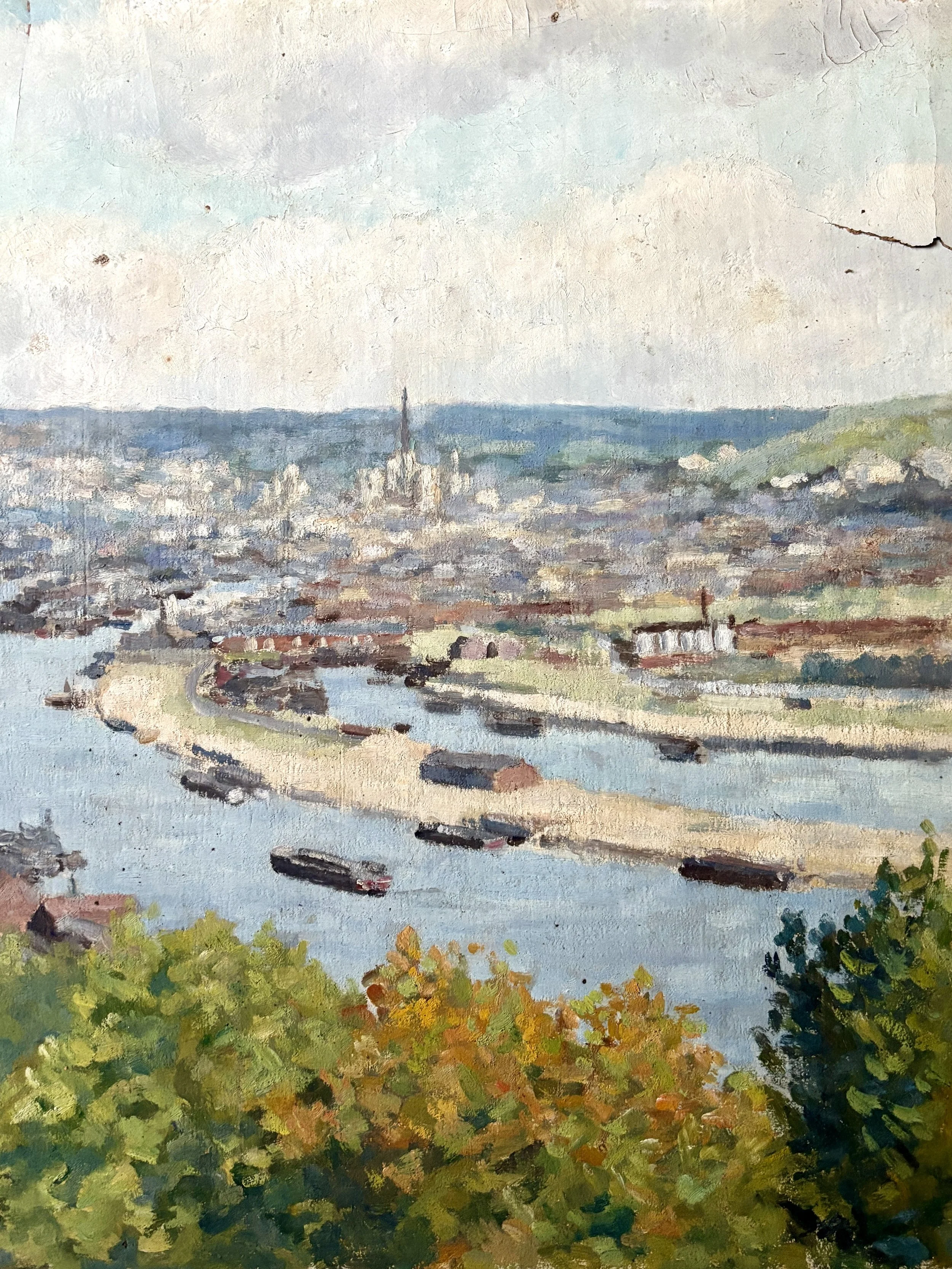 peinture-huile-papier-120-georges-lattes-art-moderne-axs-design-paris-france