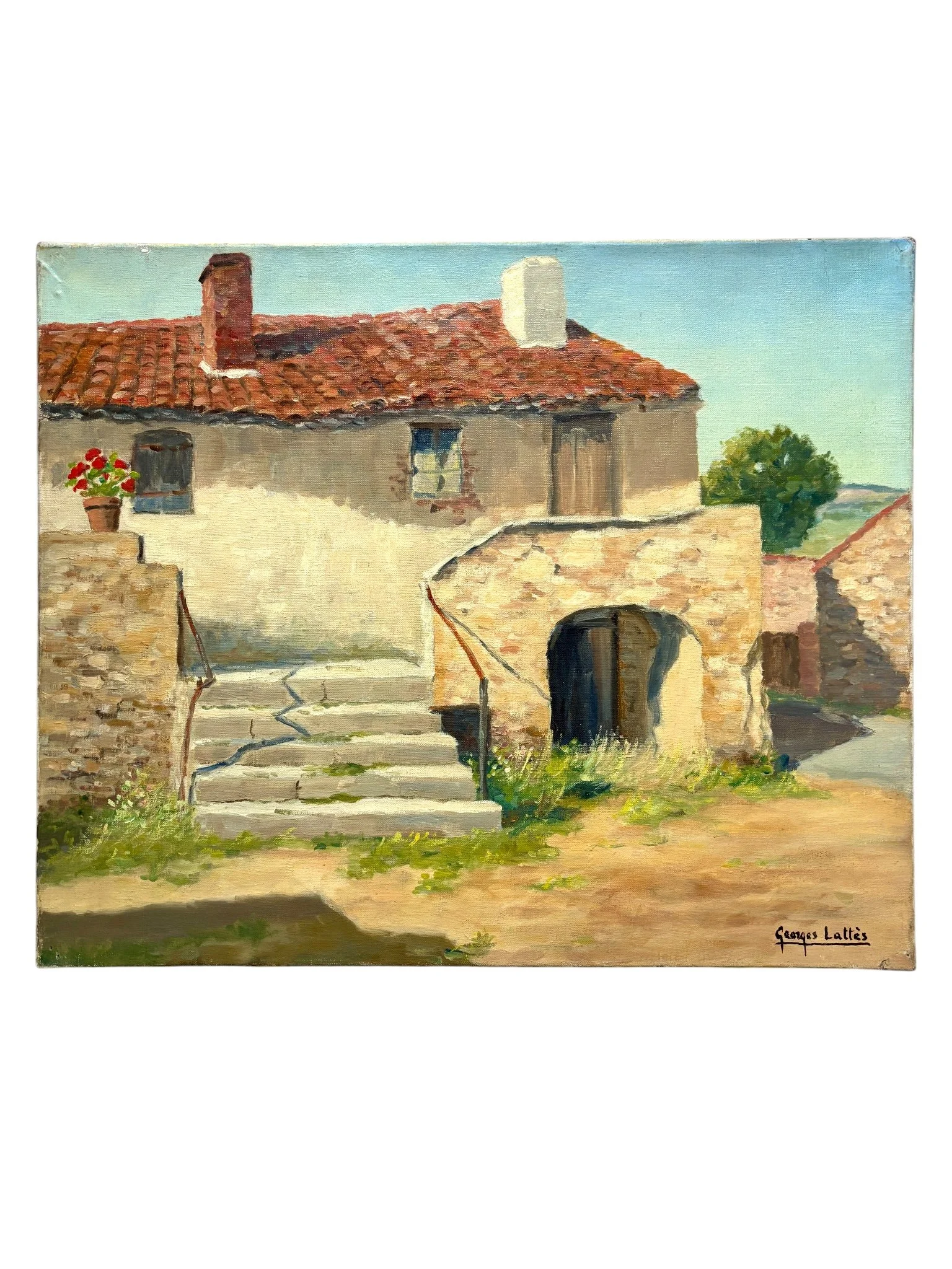 peinture-huile-toile-57-georges-lattes-art-moderne-axs-design-paris-france