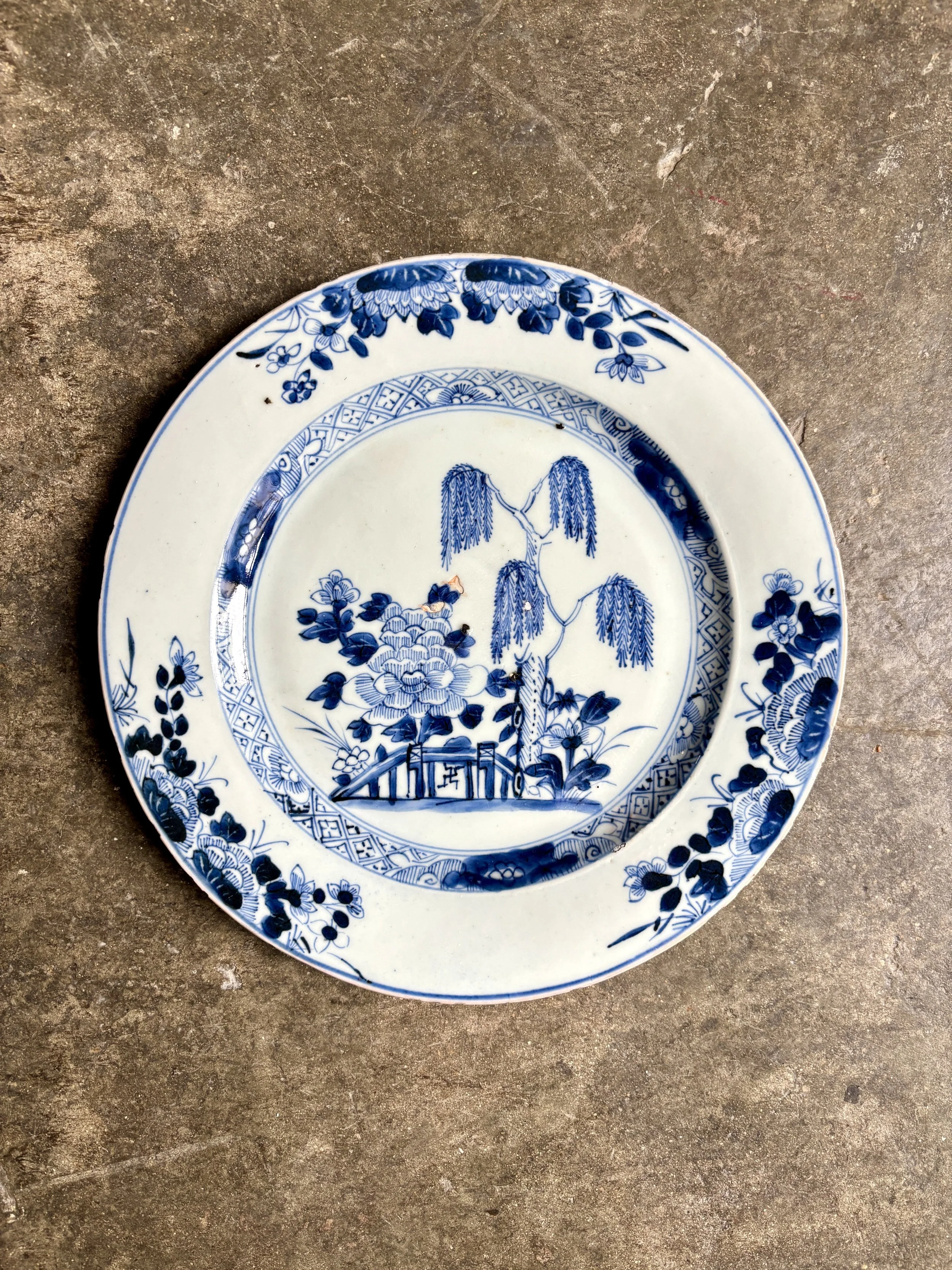 assiette-plate-1-compagnie-des-indes-porcelaine-bleu-vaisselle-vintage-antique-axs-design-paris-france