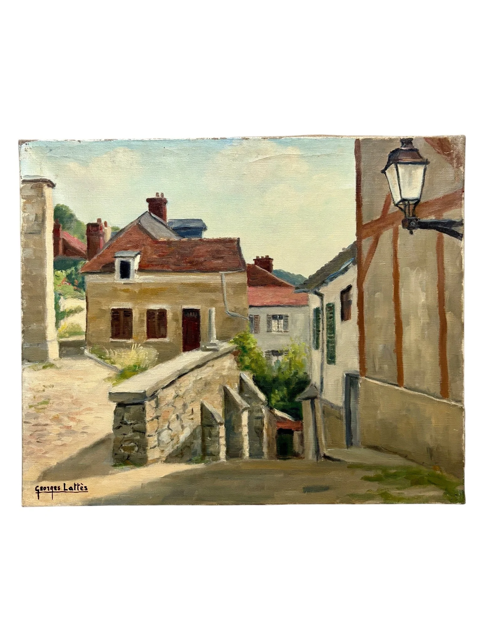 peinture-huile-toile-47-georges-lattes-art-moderne-axs-design-paris-france