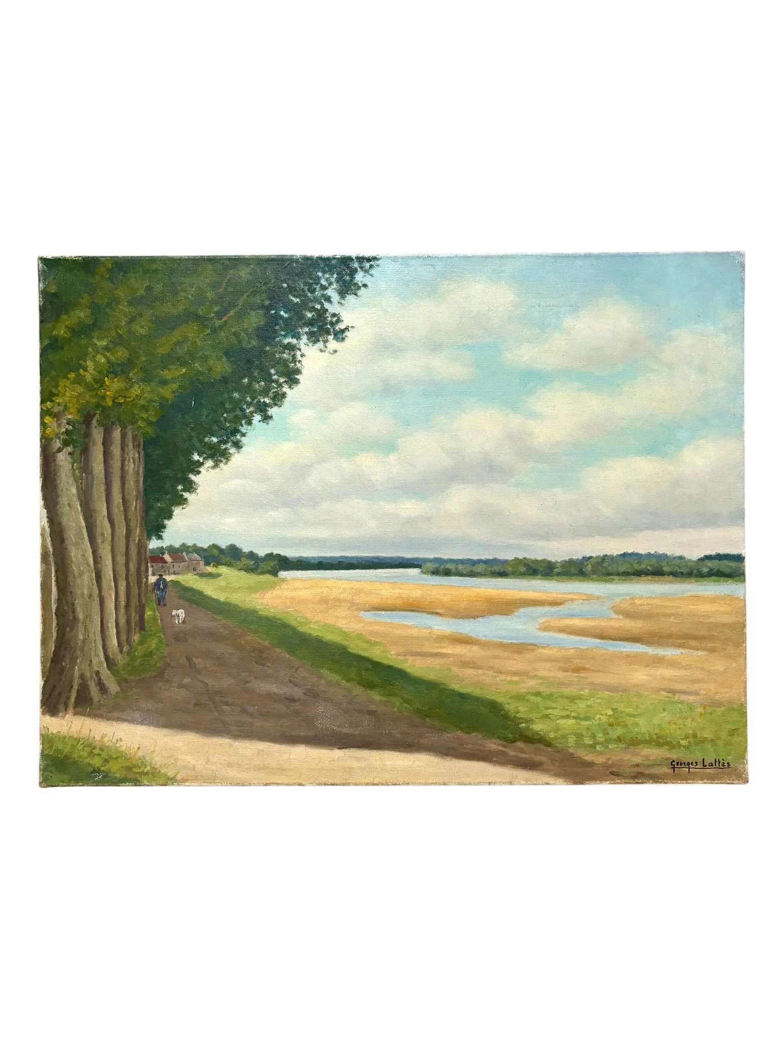 peinture-huile-toile-78-georges-lattes-art-moderne-axs-design-paris-france