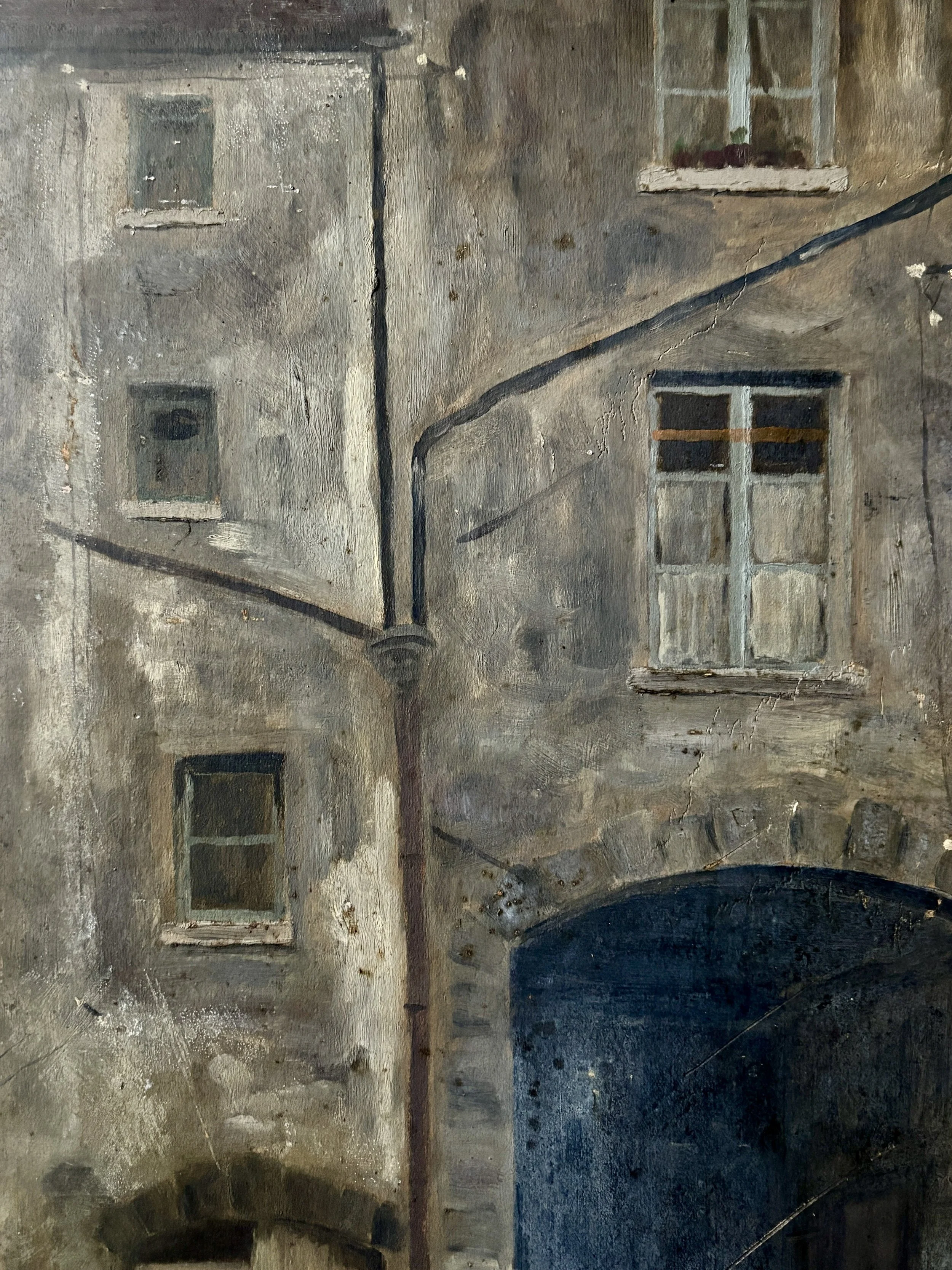 peinture-huile-carton-129-georges-lattes-art-moderne-axs-design-paris-france