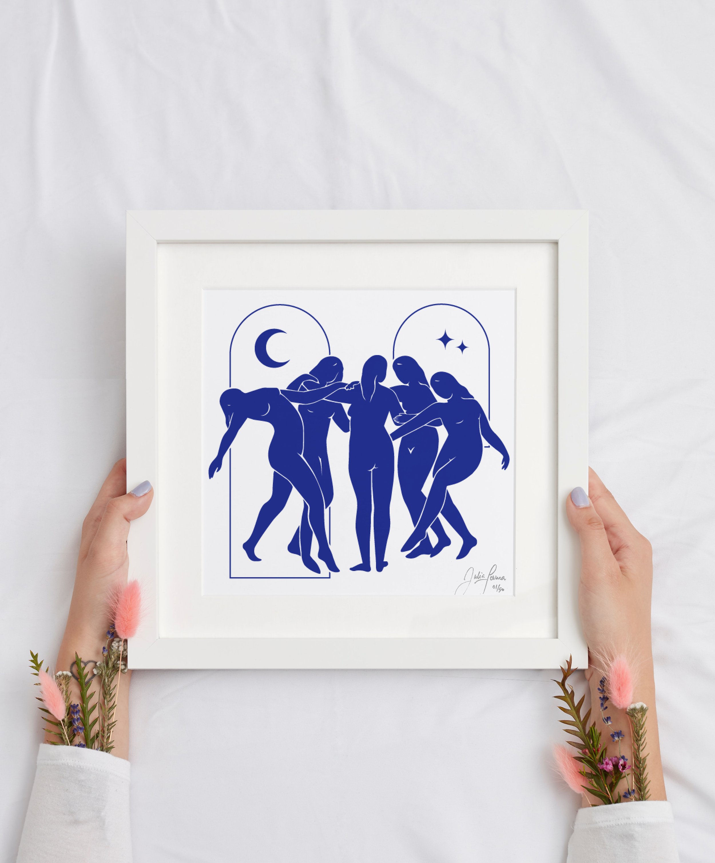 Les Danseuses 30/30cm
