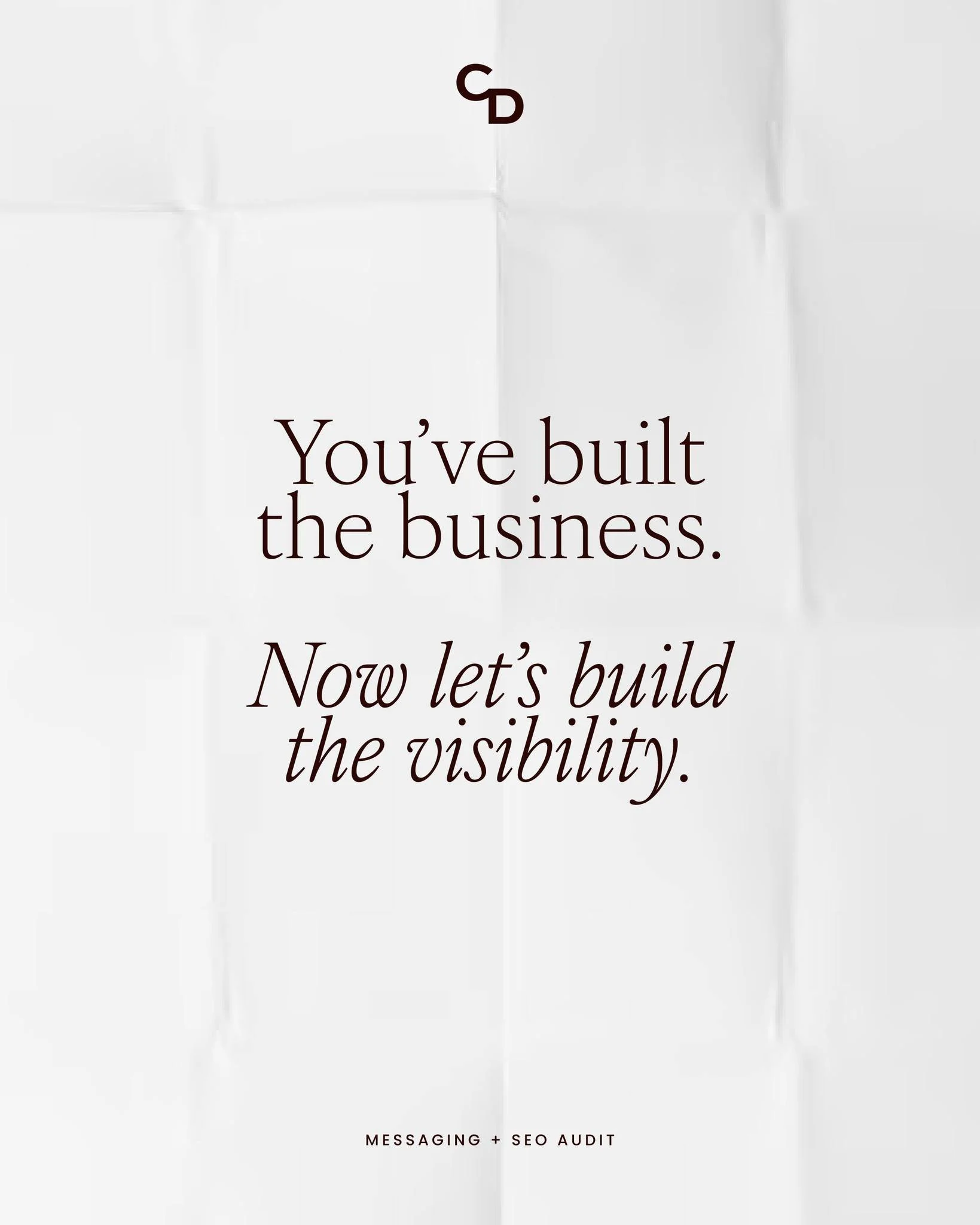 You&rsquo;ve built the business. Now let&rsquo;s build the visibility 👀

One of the most common things I hear from business owners is this:�&ldquo;I have a website&hellip; but I&rsquo;m not getting traffic.&rdquo;�&ldquo;I don&rsquo;t think my websi