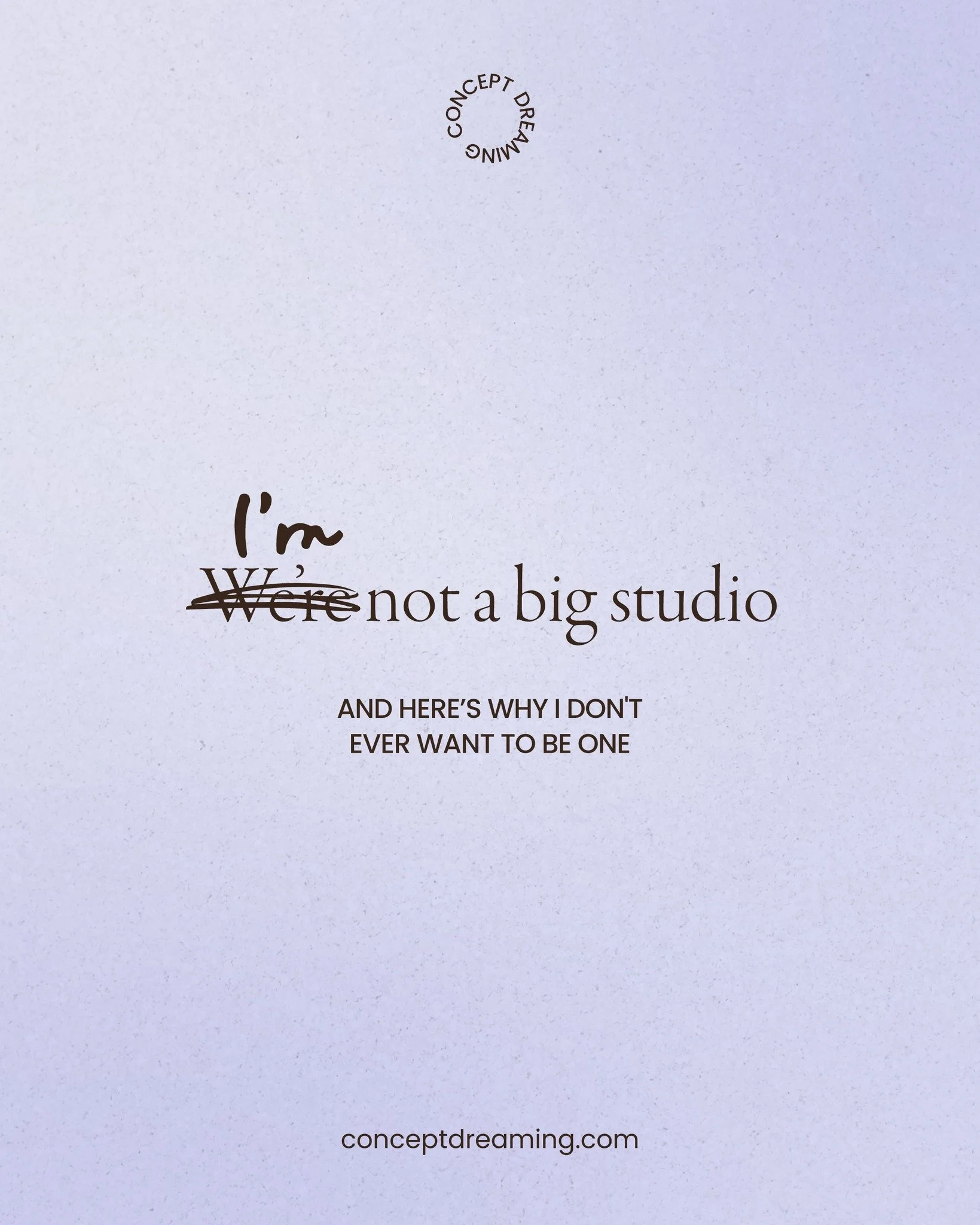 There&rsquo;s something quietly powerful about staying small on purpose.

Not shrinking &mdash; but choosing a different shape. One that leaves room for life, for creativity, for the in-between moments that matter just as much. 

Who else is redefini