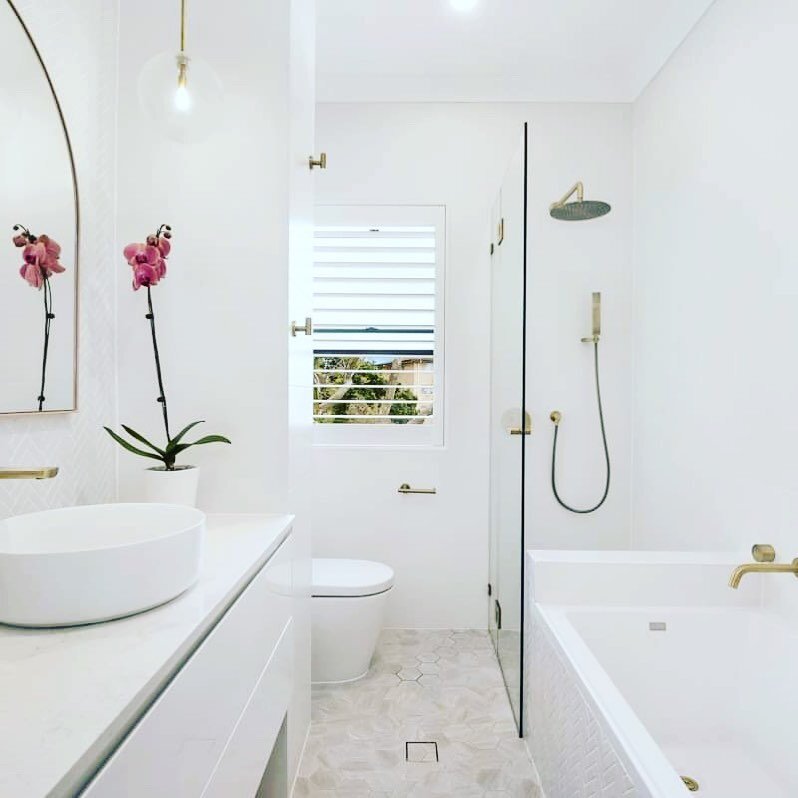 Excited to share this snap of a recent bathroom renovation completed by Ashcorp Building in Neutral Bay