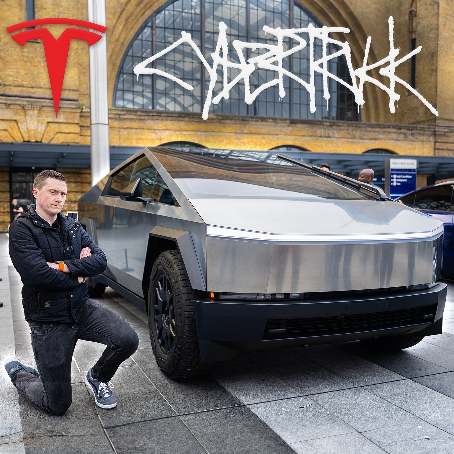 I NEVER thought I&rsquo;d get to see this in person🤯&hellip; but the Tesla Cybertruck is touring round Europe and made a stop in London so I had to go see it! First Impressions video on my YT channel!

#Tesla #Cybertruck #TeslaCybertruck 

Go see it