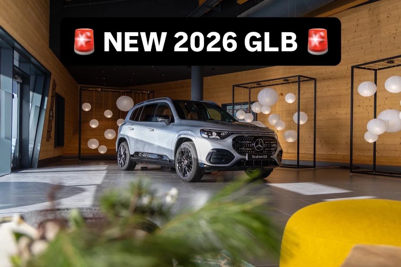 🚨 VIDEO IS NOW UP! 🚨 Brand new 2026 Mercedes GLB has been announced merging the GLB &amp; EQB names into one, this will be available in PETROL &amp; ELECTRIC but just the latter at launch as the GLB 250+ with EQ Technology and the GLB 350 4MATIC wi