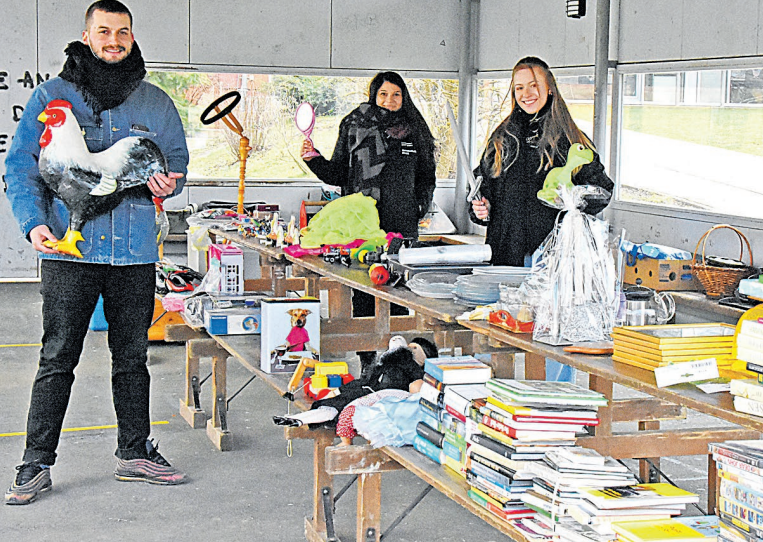 Zeitungsbericht vom Hol- und Bringtag