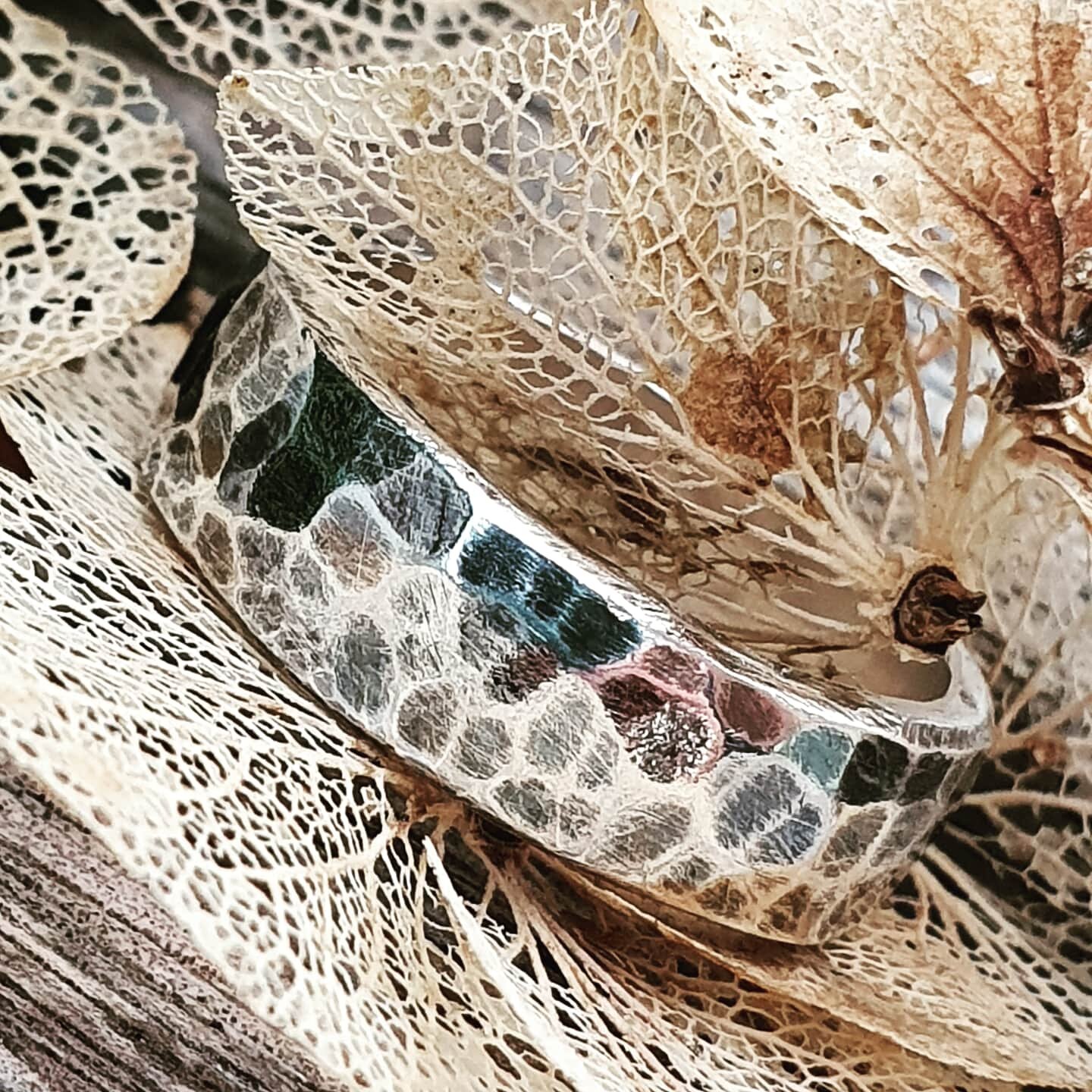 Chunky Hammered Ring