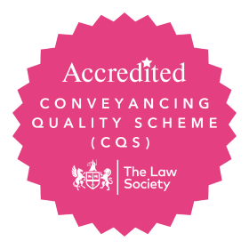 Trust badge - Accredited Conveyancing Quality Scheme for Farnworth Rose