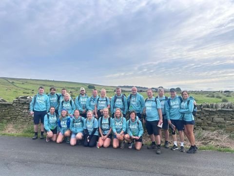 £4,131 raised for Pendleside Hospice during Race Across Pendle