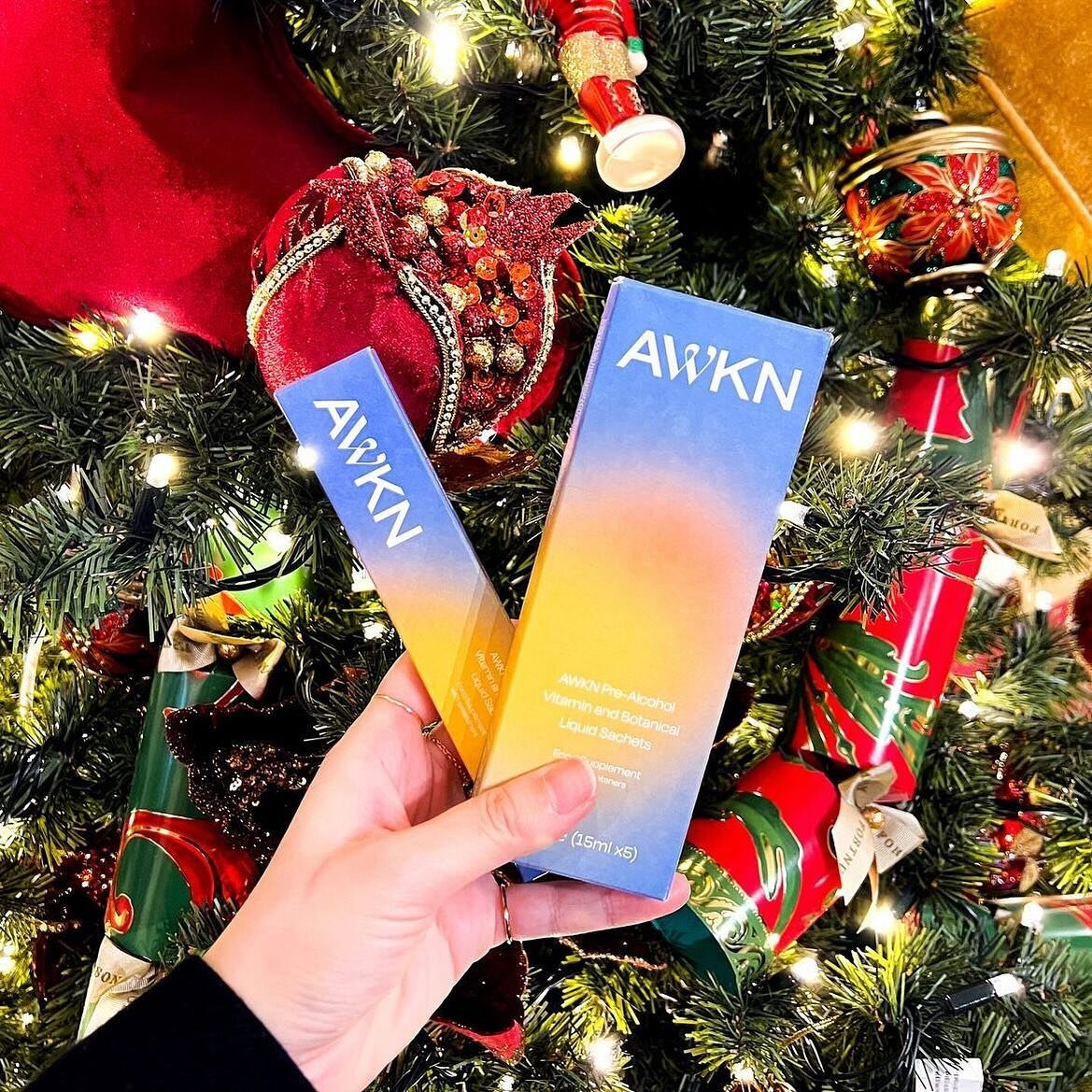 &lsquo;Tis the season!! 🎄 

The festive cheer will be flowing&hellip;don&rsquo;t let it get to your head 🥴 

Make sure you have some AWKN always handy and avoid the heavy!

Shop now. Link in bio