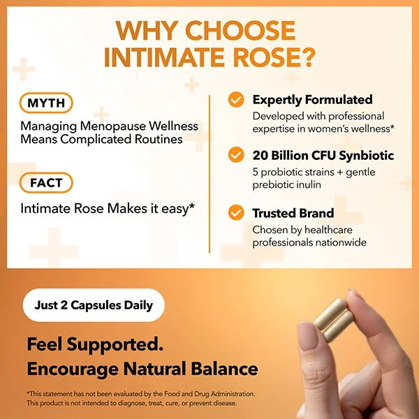 menopause, perimenopause, probiotics, prebiotics, herbal, vegan, hormone, digestion, sleep, energy