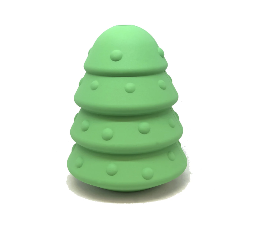 Christmas Tree Rubber Chew Toy