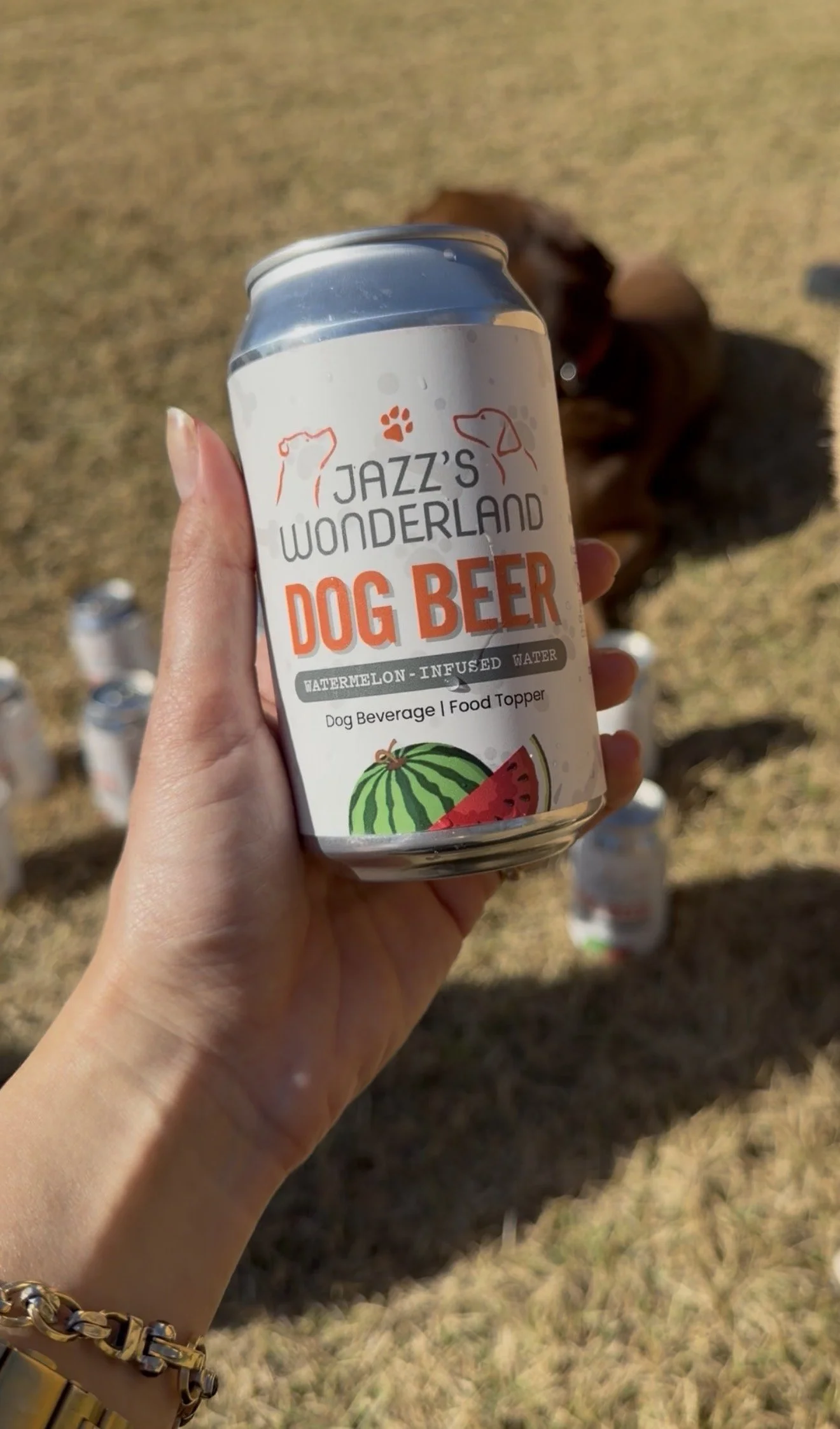 Jazz's Dog Beer - Watermelon Flavor