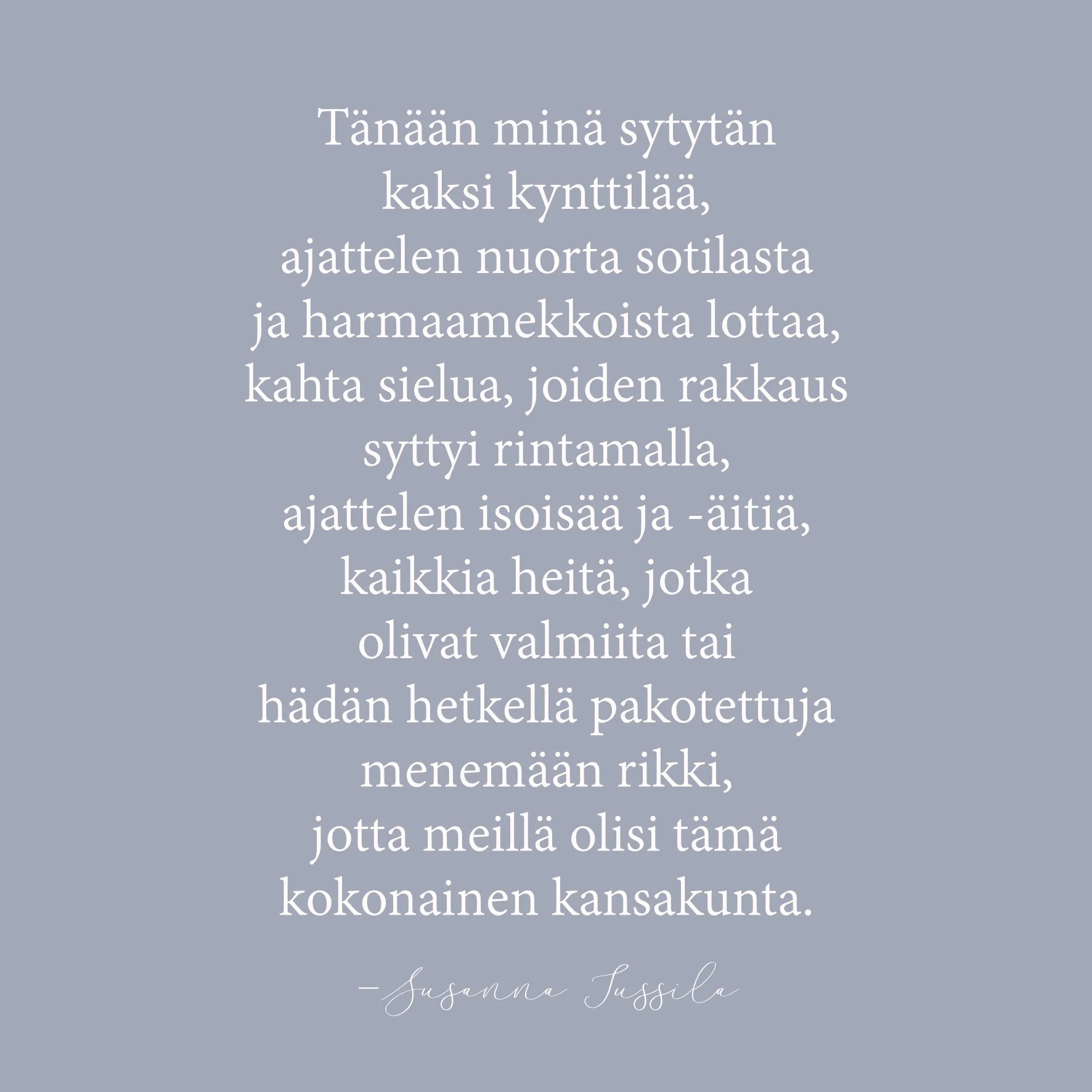 Kokonainen kansakunta